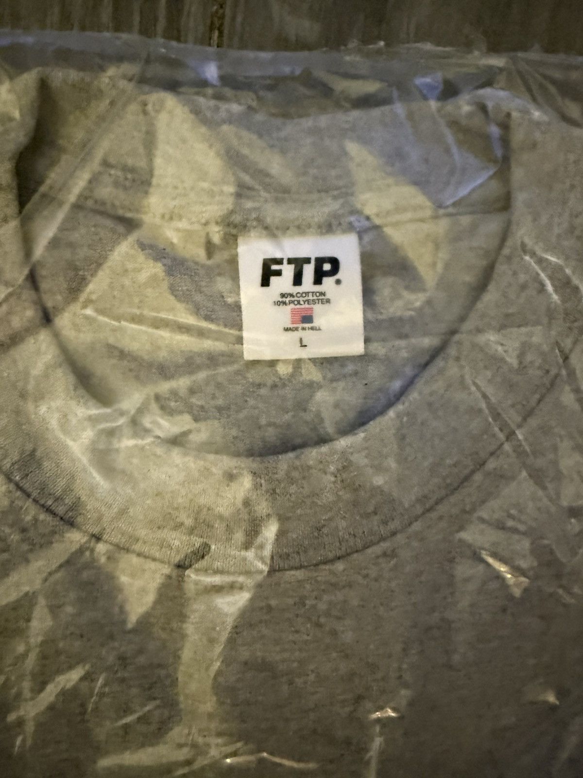 Famous Stars And Straps × Fuck The Population FTP Famous Skull Tee Heather gray size Large Size US L / EU 52-54 / 3 - 3 Thumbnail