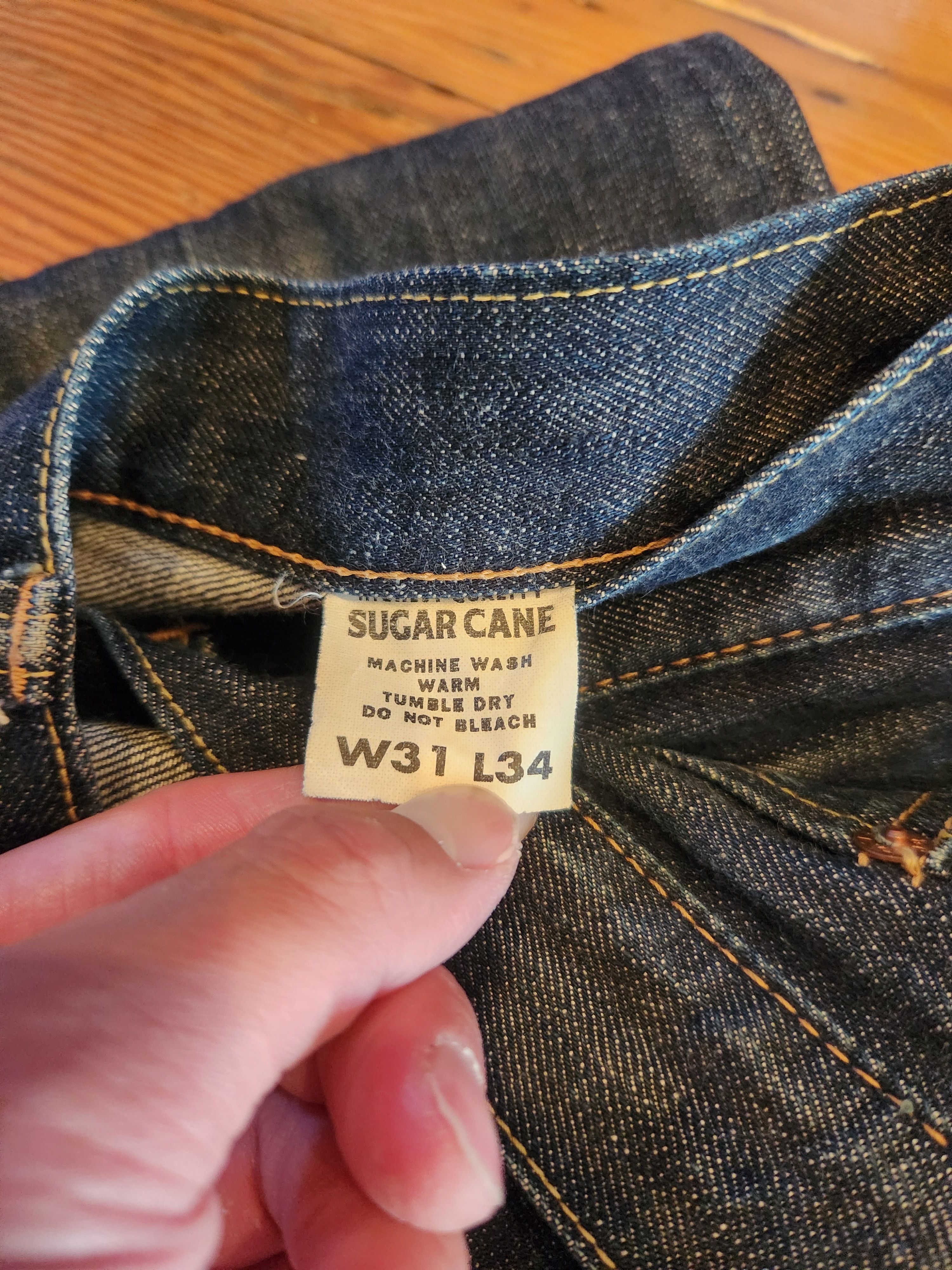 Sugar Cane Sugar Cane 2014 SC42014 12oz 31x30 One Wash Size US 31 - 2 Thumbnail