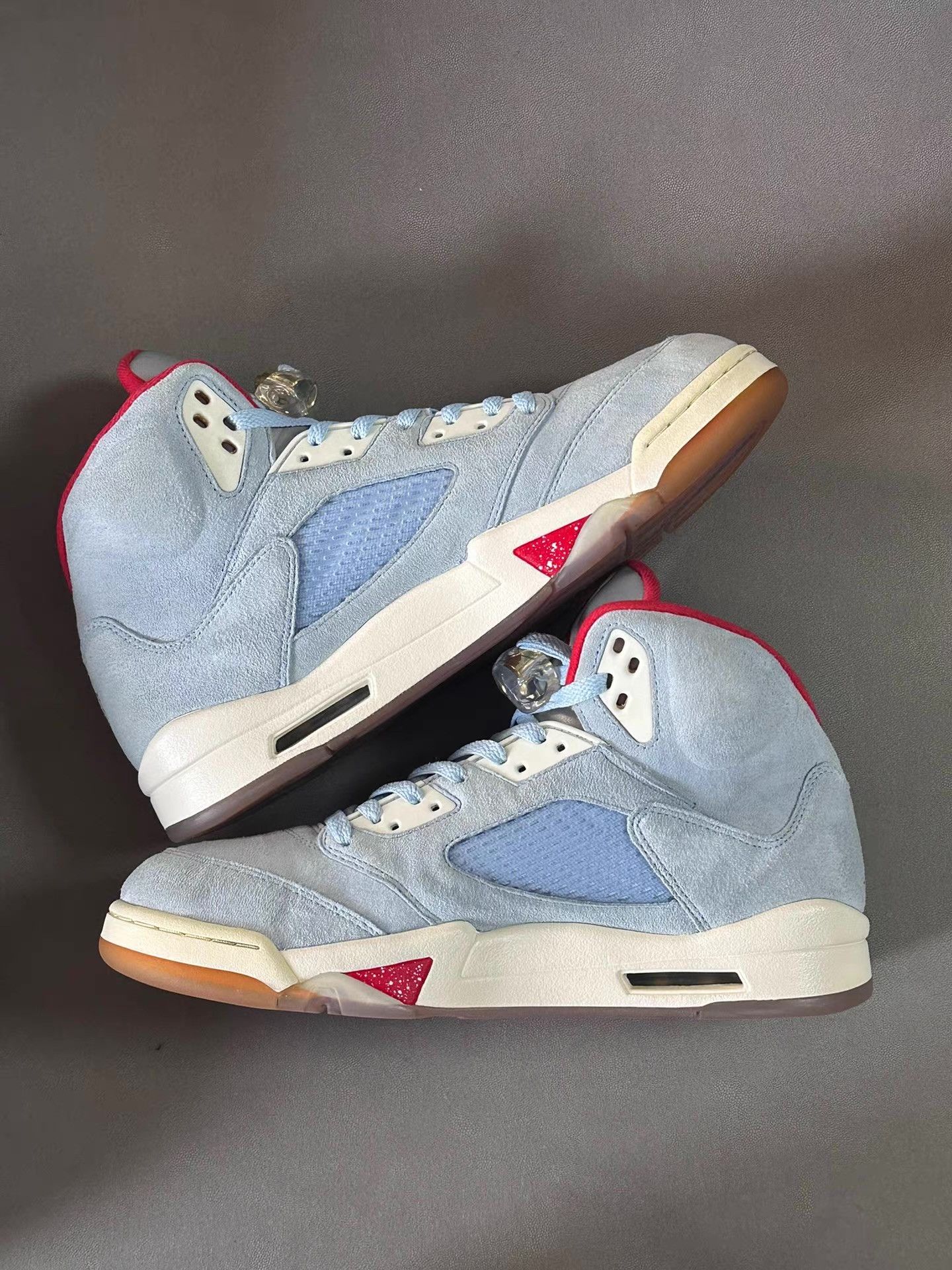 Nike Air Jordan 5 Ice Blue (Son of Mars) Ｑ20 Size US 11.5 / EU 44-45 - 7 Thumbnail