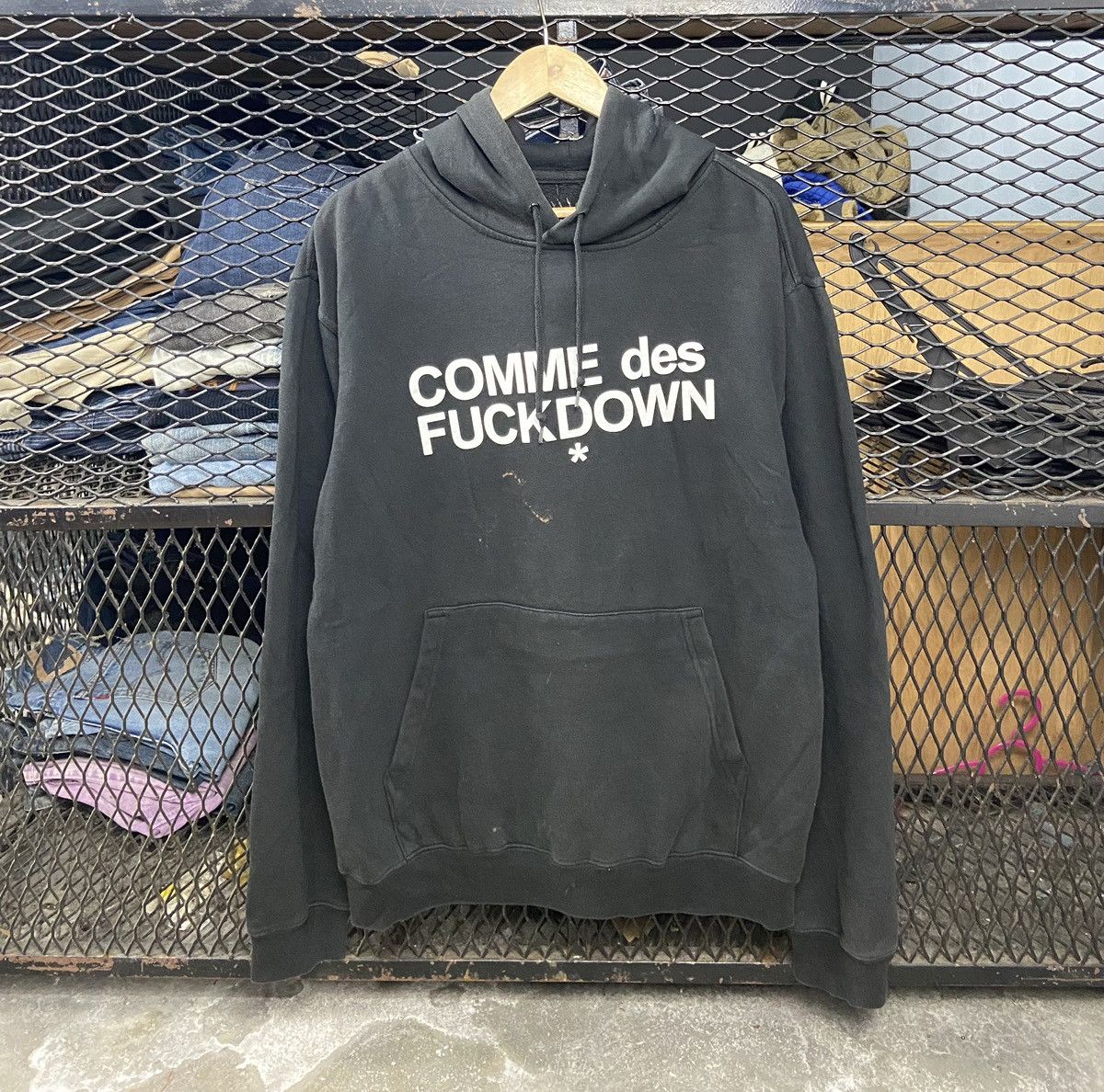 A$AP Rocky × Comme Des Fuck Down RARE!! ASAP ROCKY Comme Des Fuckdown Hooded 🔥 Size US XL / EU 56 / 4 - 2 Thumbnail
