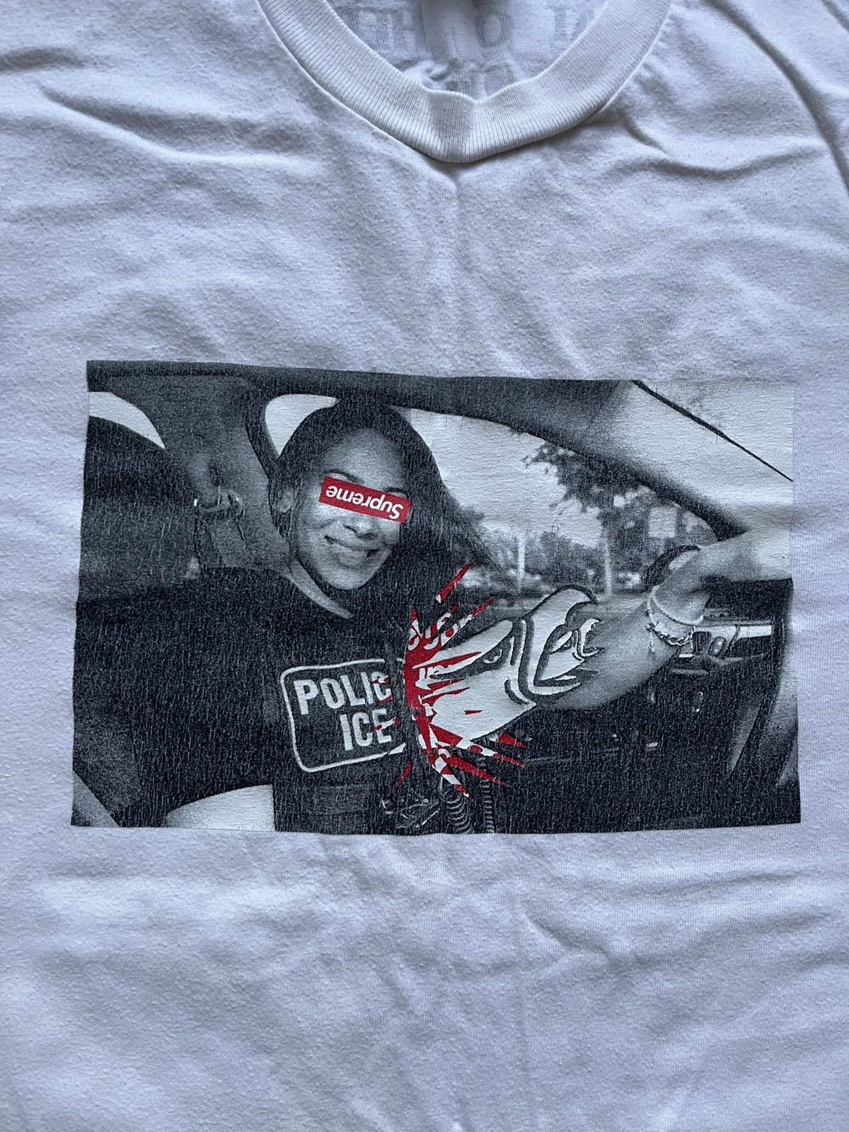 Antihero × Supreme FW20 Supreme x Antihero Police Ice Big Logo Tee Size US XL / EU 56 / 4 - 5 Thumbnail