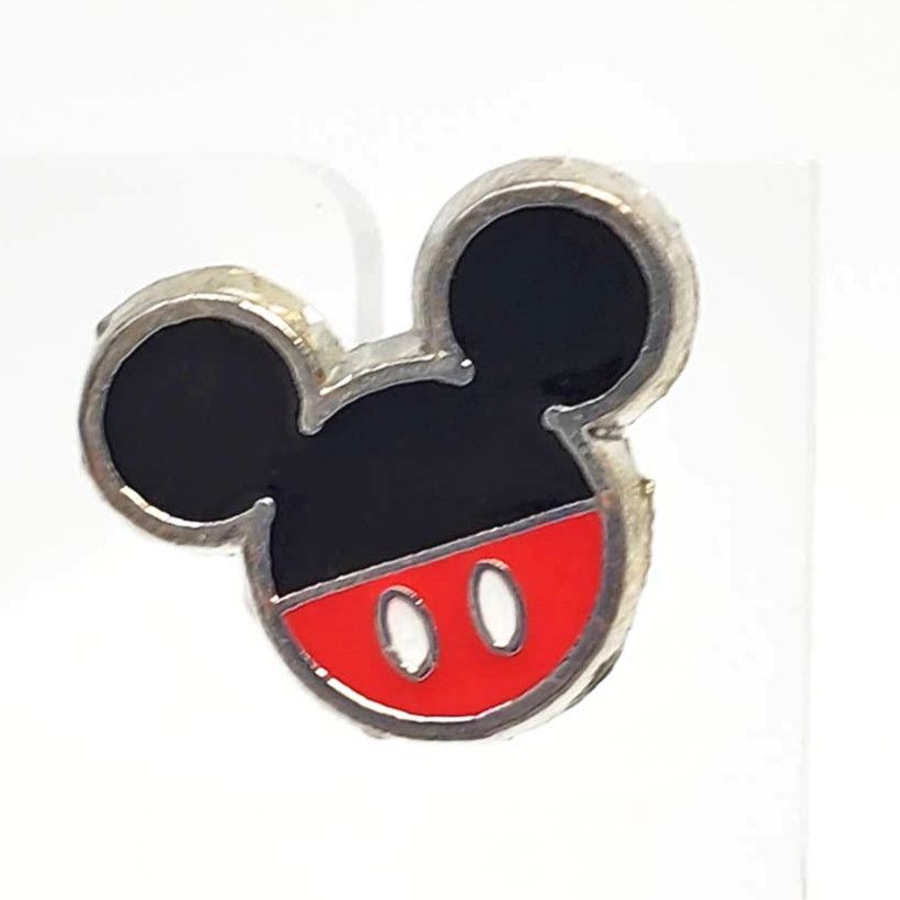 Disney Disney Mickey Mouse Head Stud Earrings - Classic Black & Red Size ONE SIZE - 3 Thumbnail