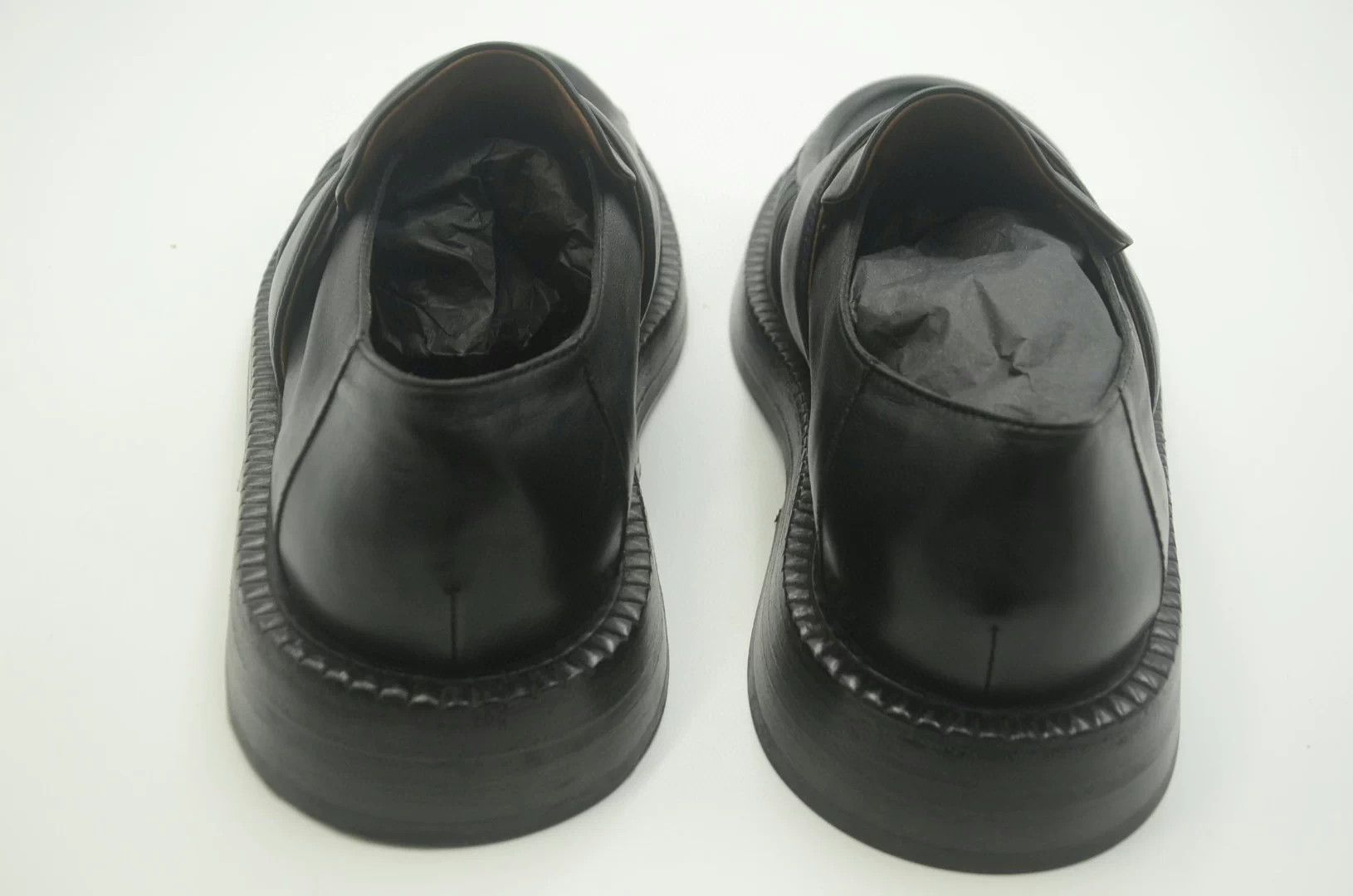 Marsell Marsell Black Platform Pleated Loafer Boot Size US 9 / IT 39 - 5 Thumbnail
