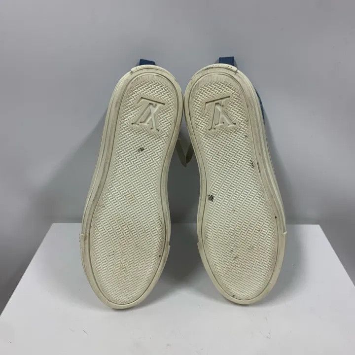 Louis Vuitton Louis Vuitton Stellar Blue Casual Sneakers -2508 Size US 5 / EU 37 - 4 Thumbnail
