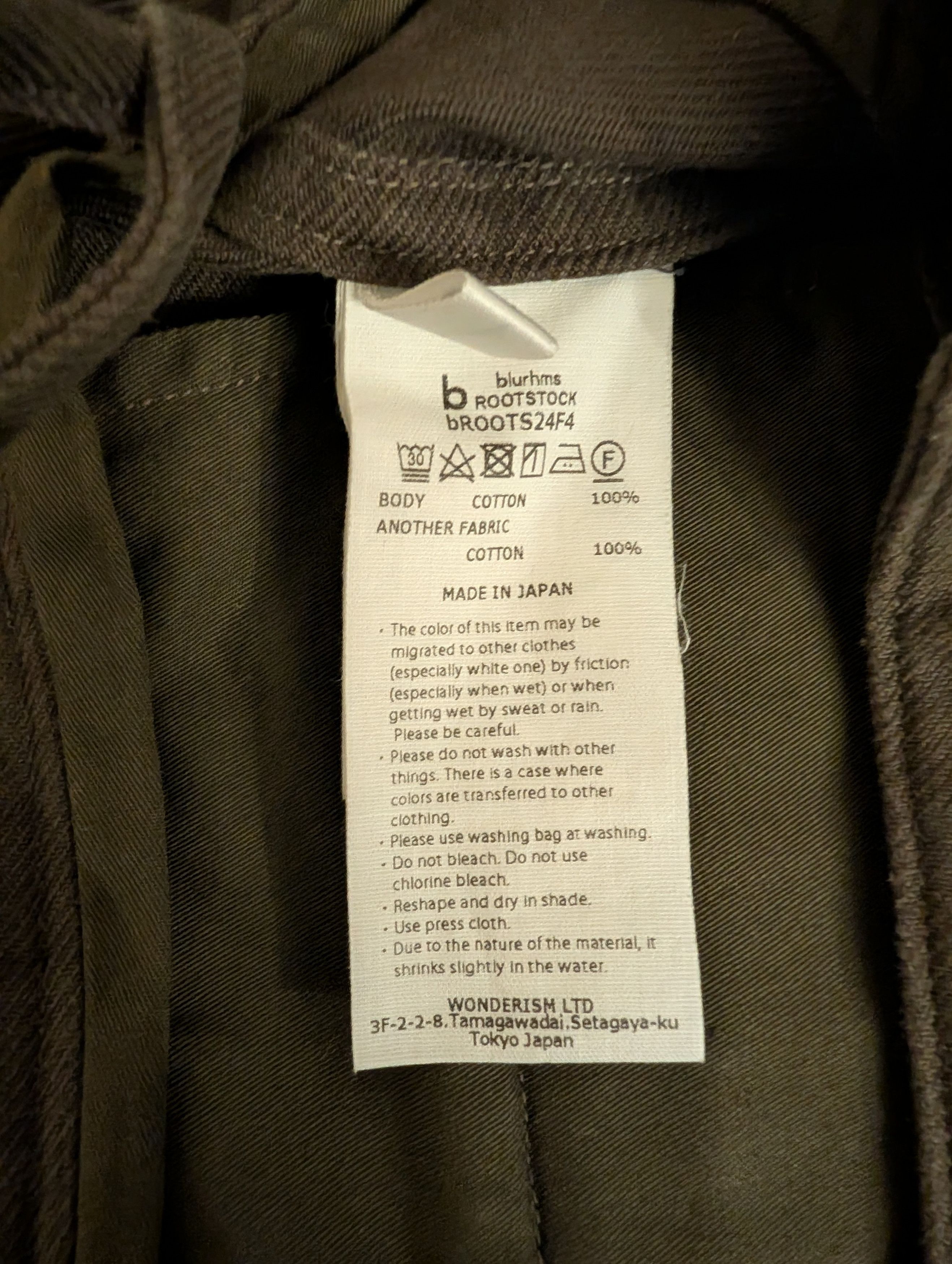 blurhms Rootstock M-47 Cargo Pants Size US 34 / EU 50 - 3 Thumbnail