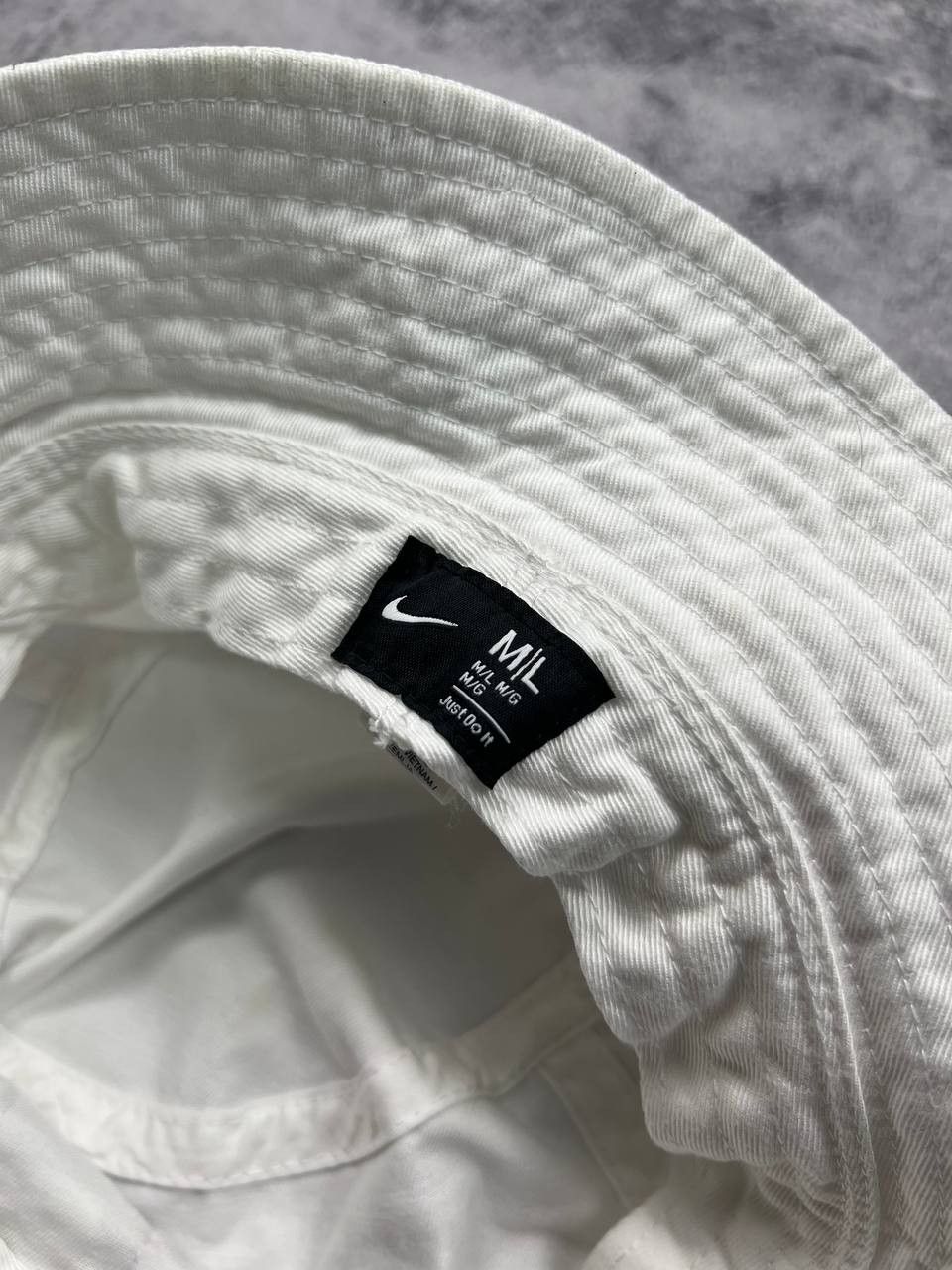 Nike Vintage Nike Panama Box Logo Hat Just Do It Cap Size ONE SIZE - 11 Thumbnail