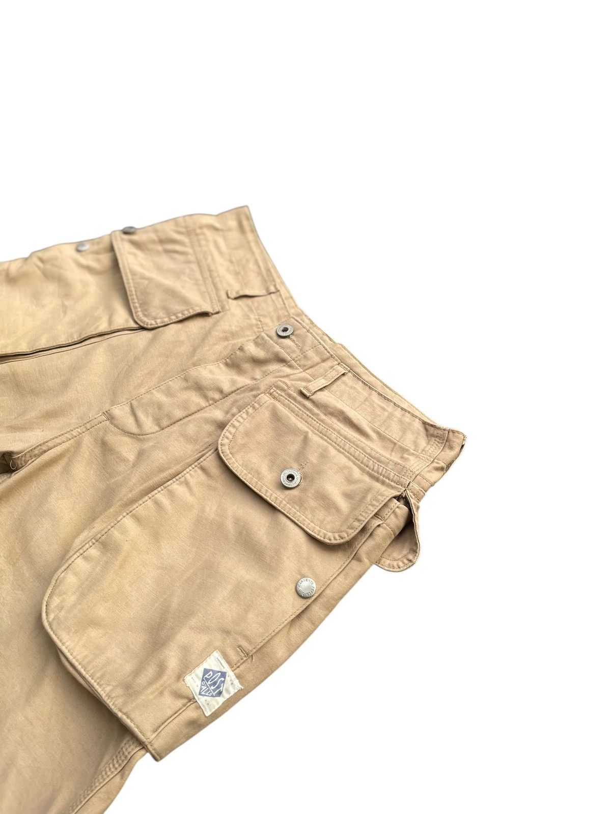 CDG by Comme des Garcons A Blue Garment X CDG X Post Overalls Short Size US 33 - 2 Thumbnail