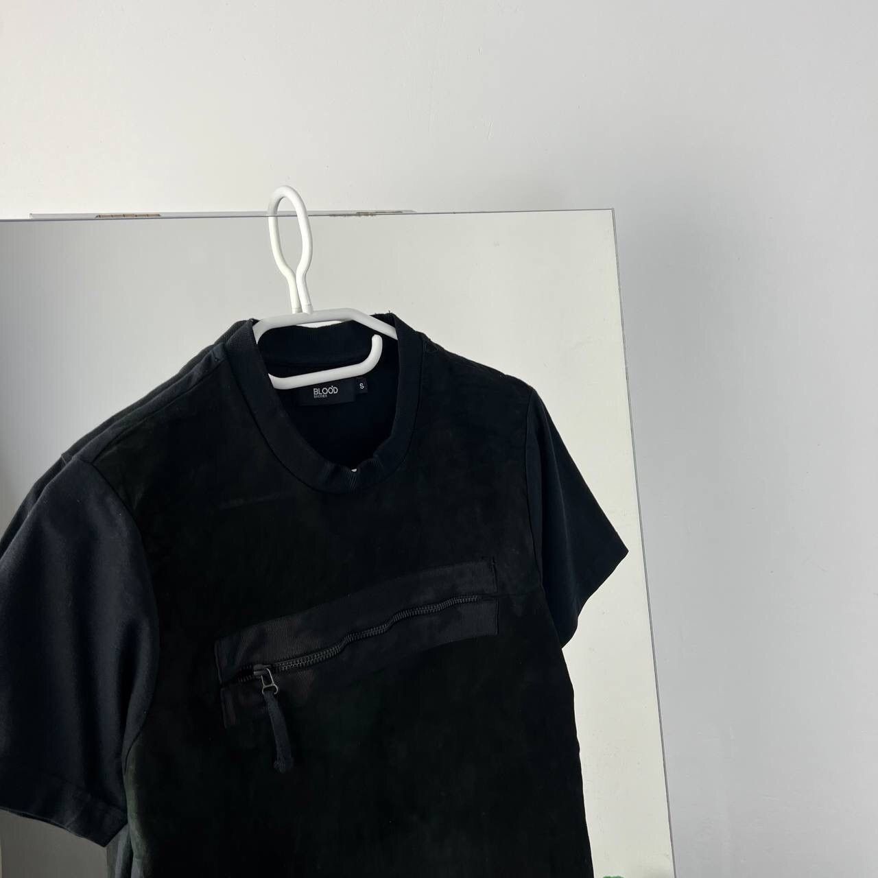Blood Brother Y2k Style Black T-shirt Big Pocket Avant Garde Japanese Size US S / EU 44-46 / 1 - 2 Thumbnail