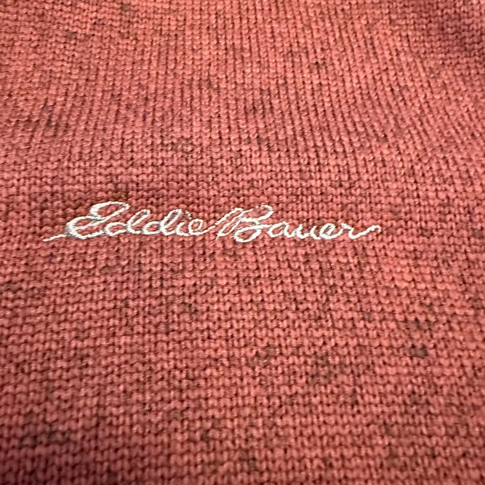 Eddie Bauer Eddie Bauer fleece lined jacket 1/4 zip mock turtleneck LG Size US L / EU 52-54 / 3 - 3 Thumbnail