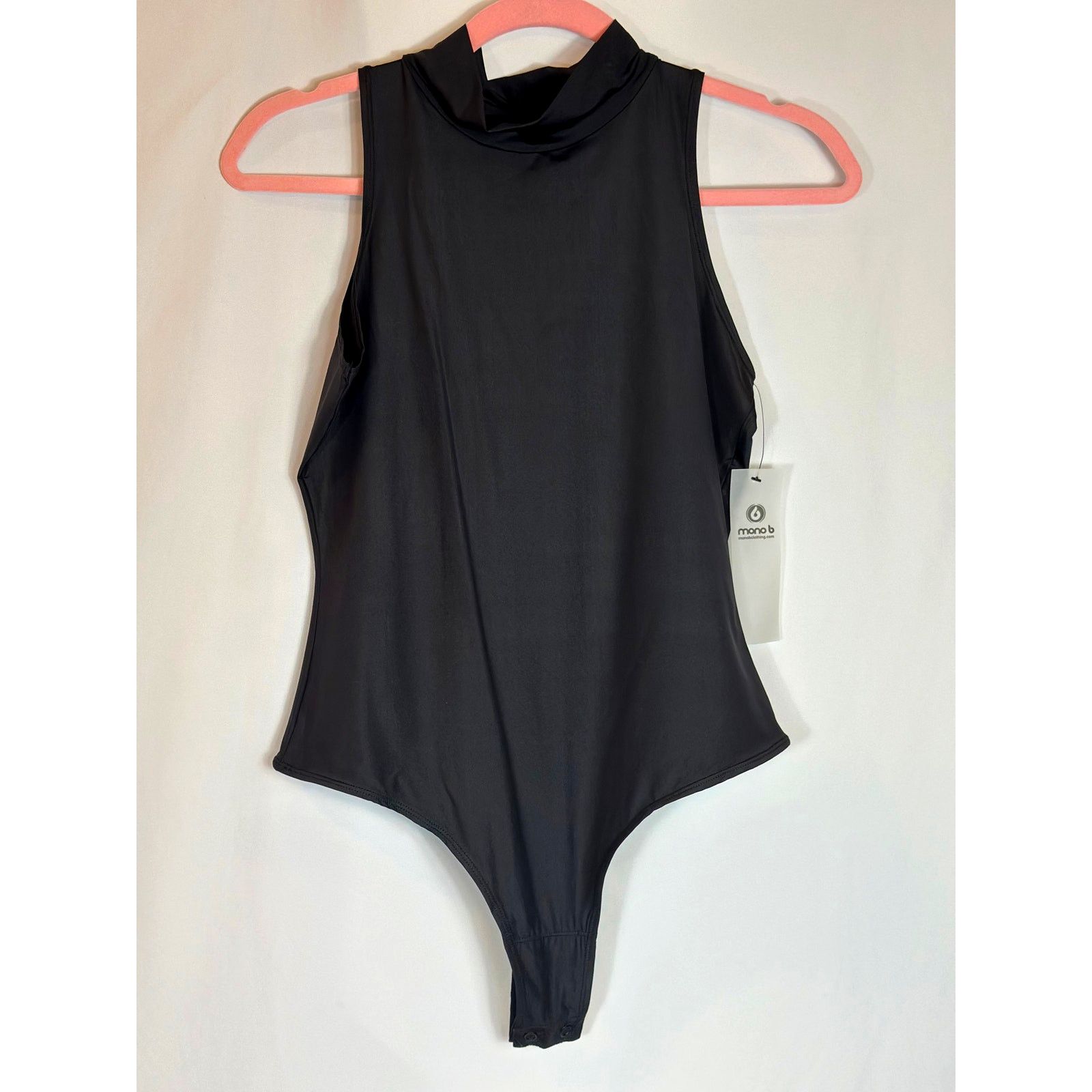 Other Mono b High Cowl Neck Sleeveless Bodysuit Black M Size M / US 6-8 / IT 42-44 - 10 Thumbnail