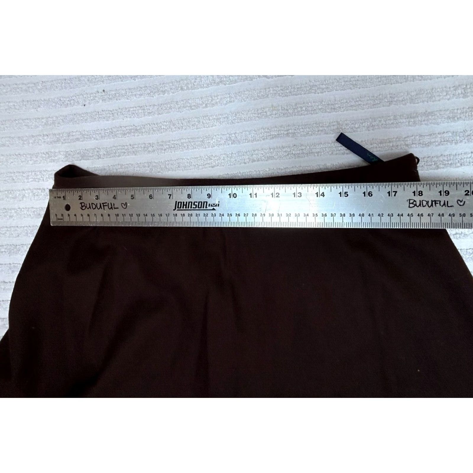 Boden Boden Skirt Women 16R Wool Blend Brown White Floral Embroidered A-Line Midi Lined ZIP Update: 16R Size 38" / US 16 / IT 52 - 3 Thumbnail