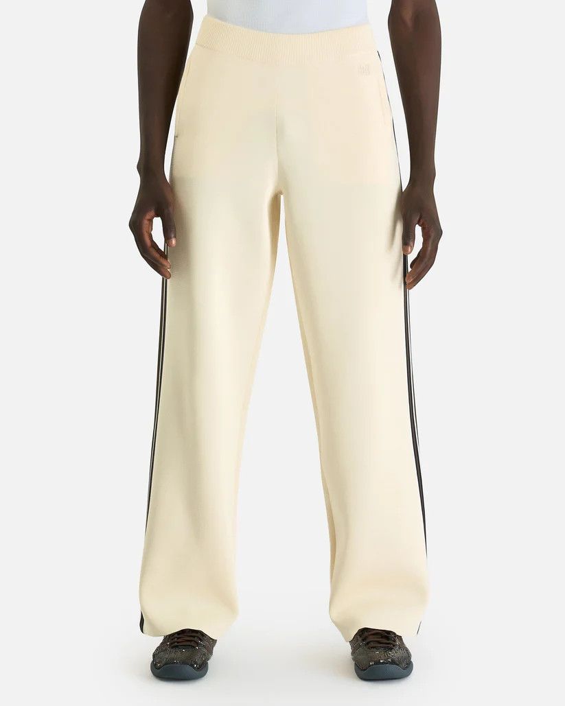 Wales Bonner o1s1v1r1oon0825 Tide Track Pant in White/Ivory Size US 30 / EU 46 - 1 Thumbnail