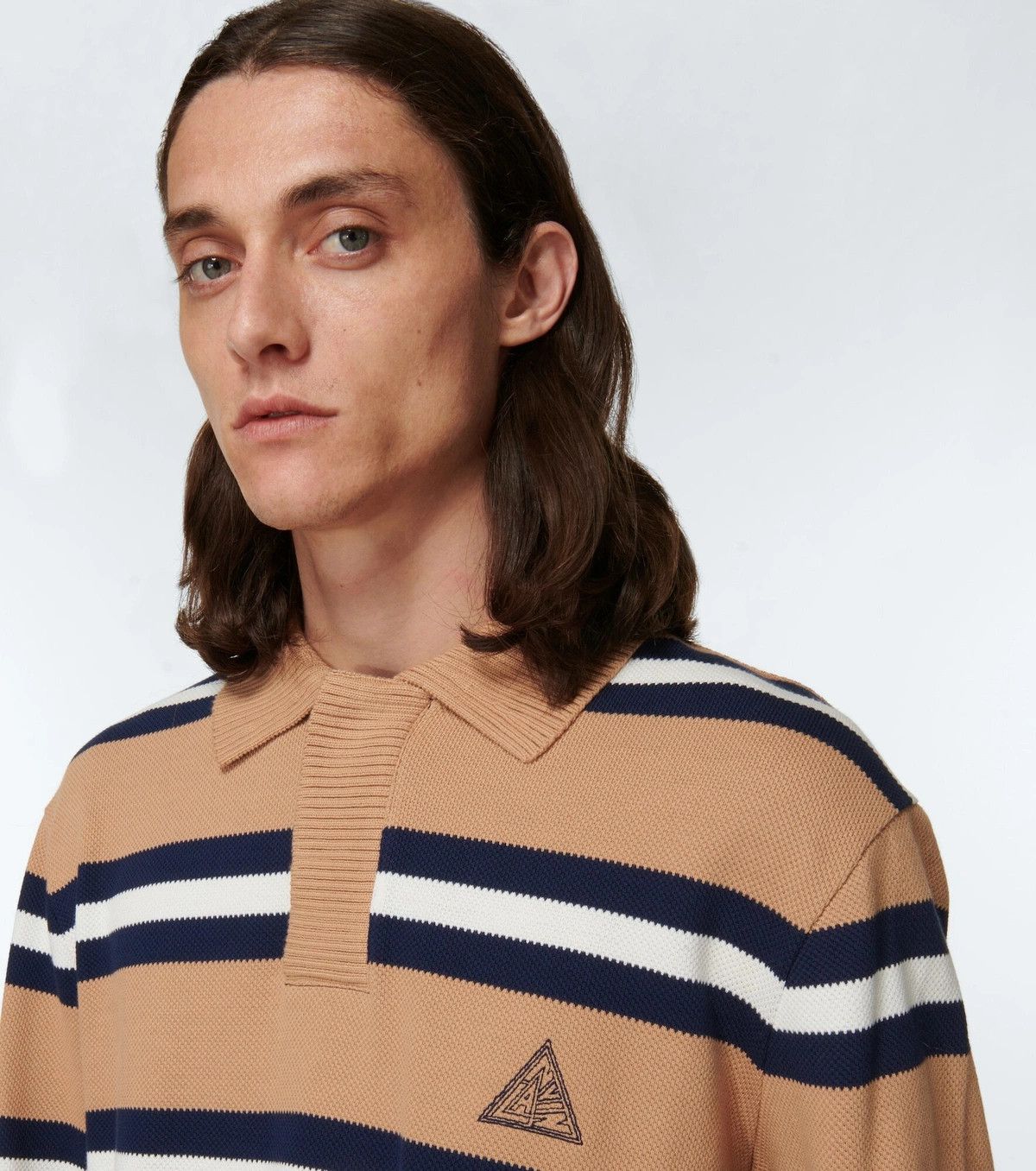 Lanvin o1y0225 Polo Shirt in Multicolor Size US M / EU 48-50 / 2 - 4 Thumbnail