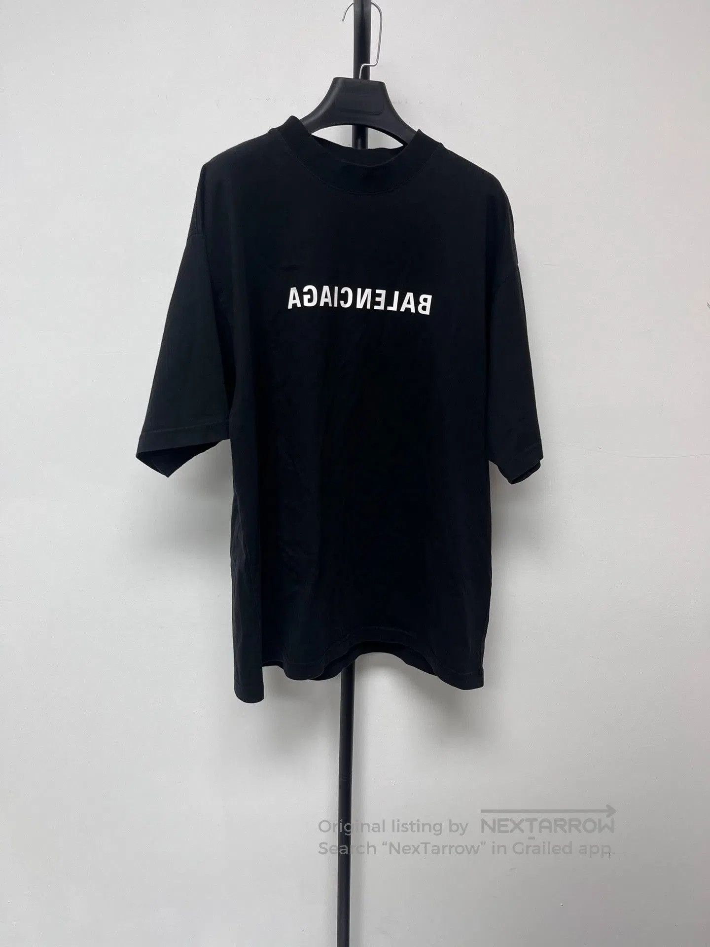 Balenciaga Balenciaga Logo Print Oversized Unisex T-Shirt. Size US M / EU 48-50 / 2 - 1 Thumbnail