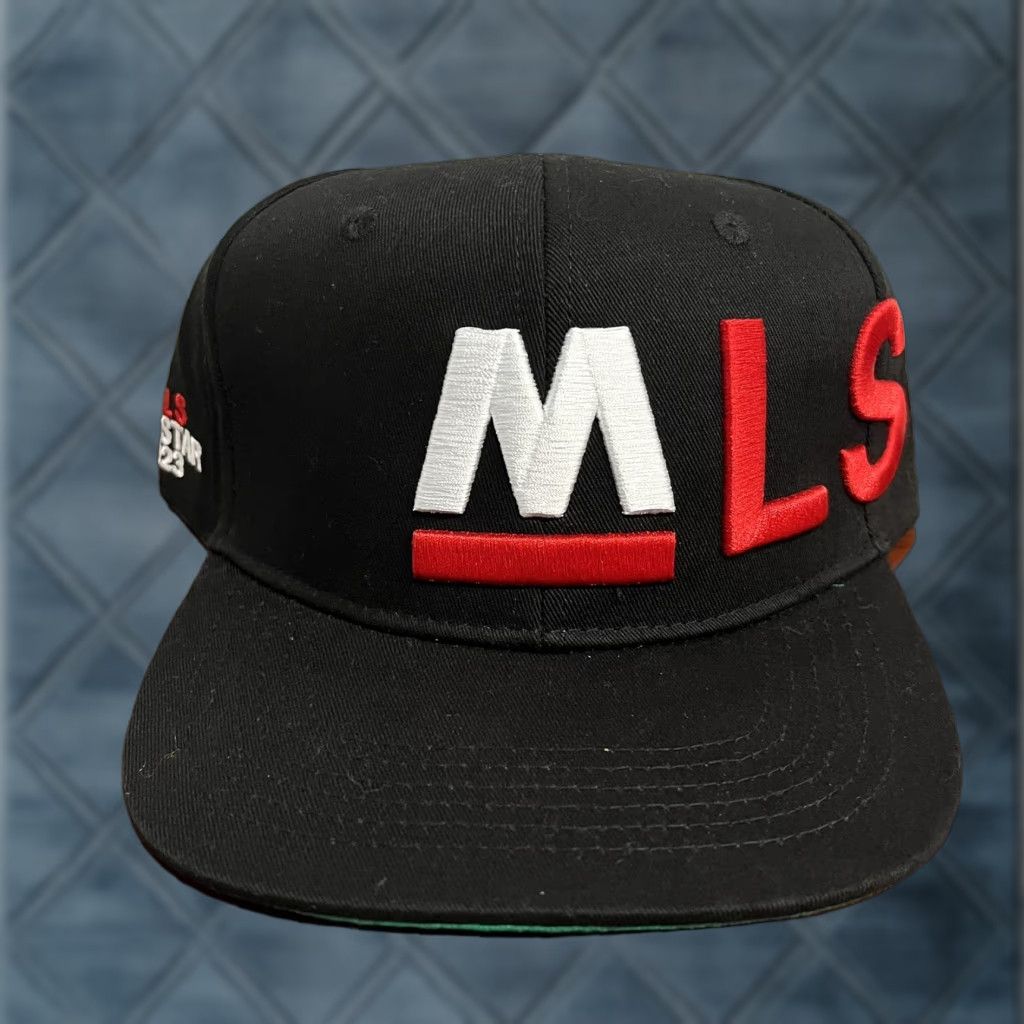 Vintage MLS Hat Cap Snap Back All Star Game 2023 Soccer Event Exclusive Black Green Size ONE SIZE - 1 Thumbnail