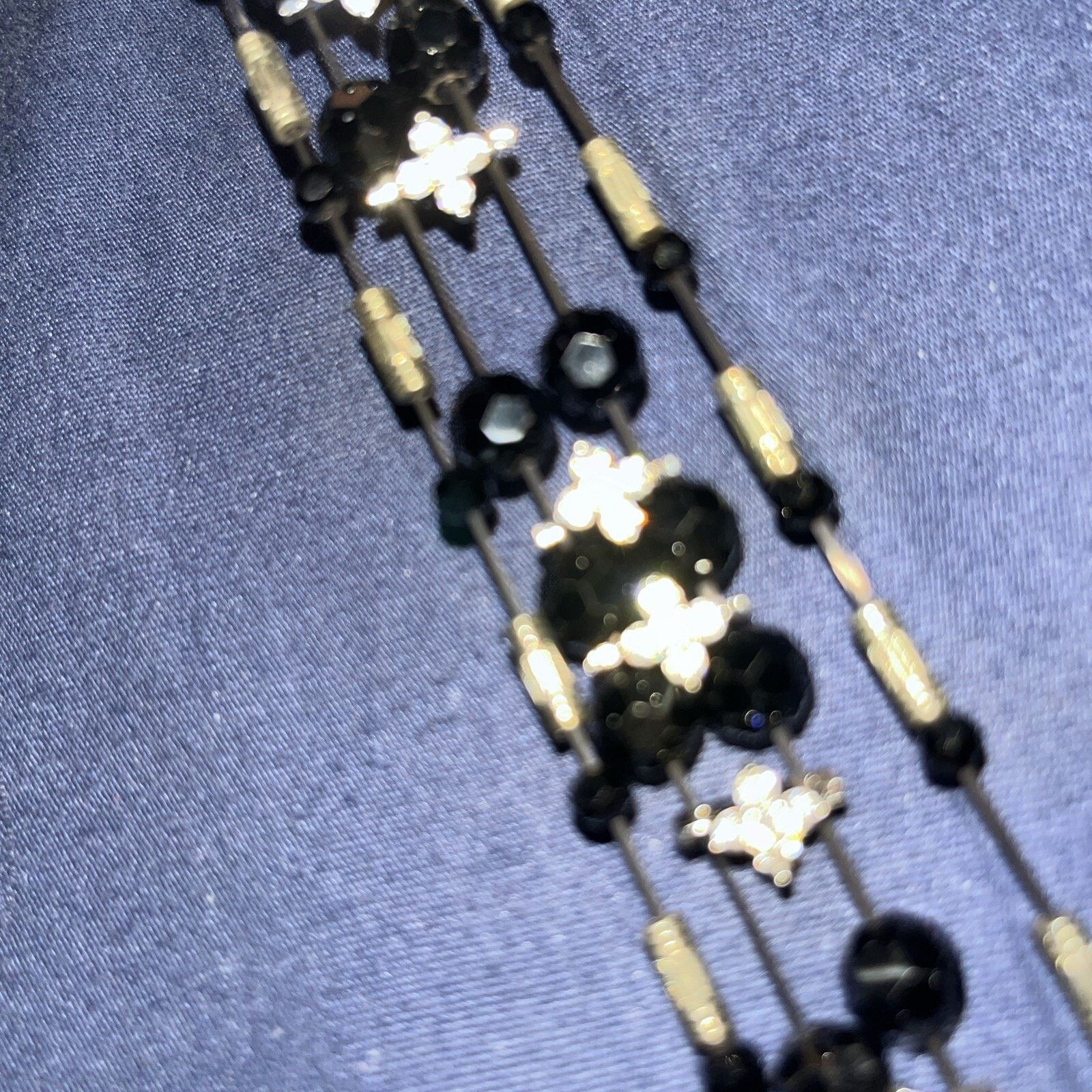 Other Stretch Faux Onyx Apple Band 38/40/41mm Series 4,5,6,7,8,9SE Size ONE SIZE - 4 Thumbnail
