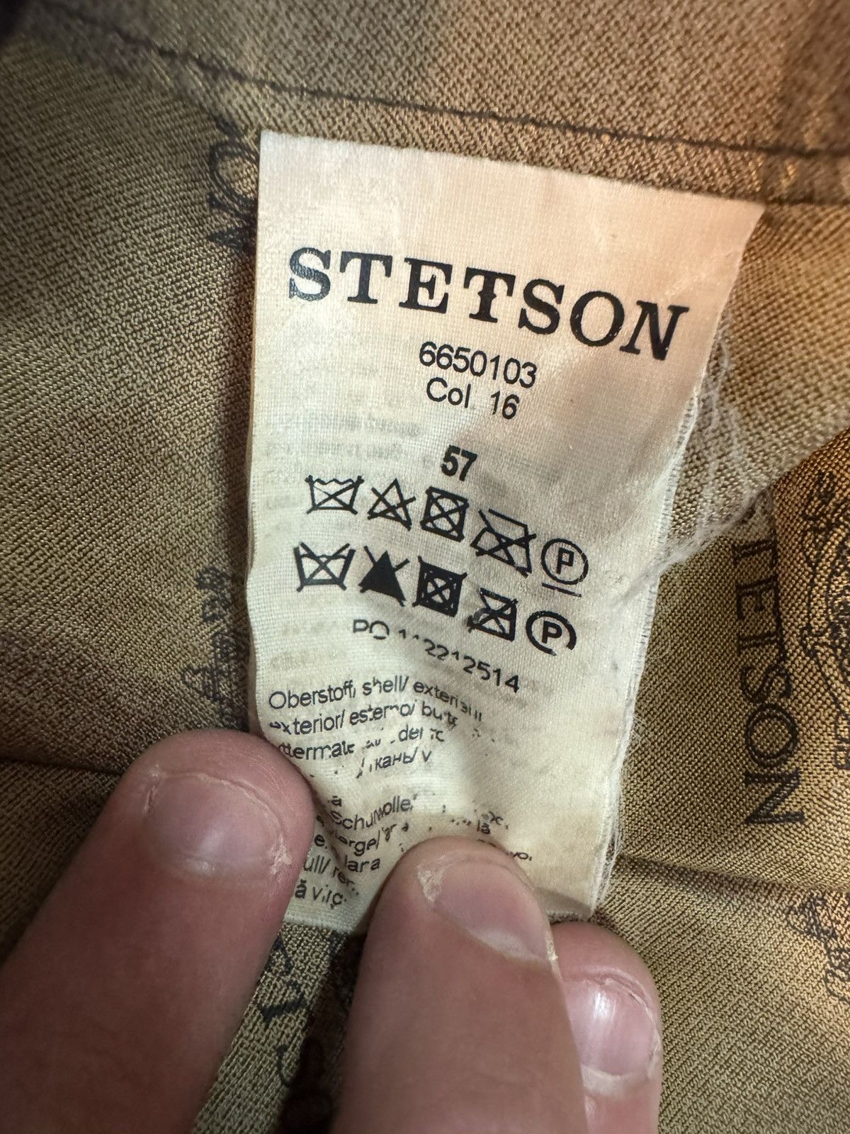 Stetson Stetson Harris Tweed hat cap Size ONE SIZE - 5 Thumbnail