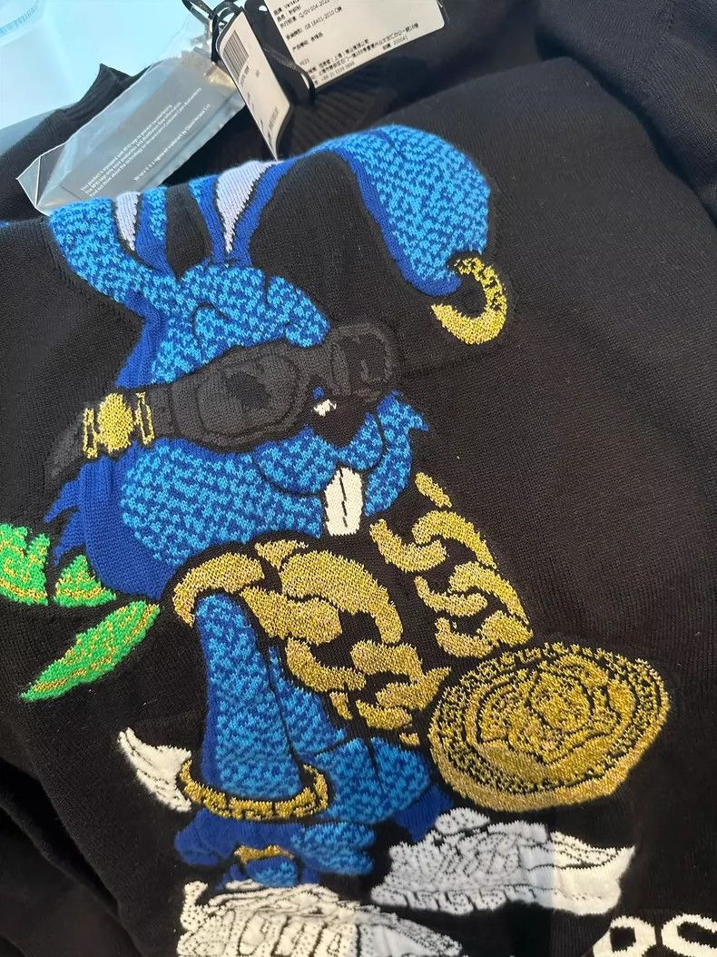 Versace Versace Year of the Rabbit sweater Size M / US 6-8 / IT 42-44 - 2 Thumbnail
