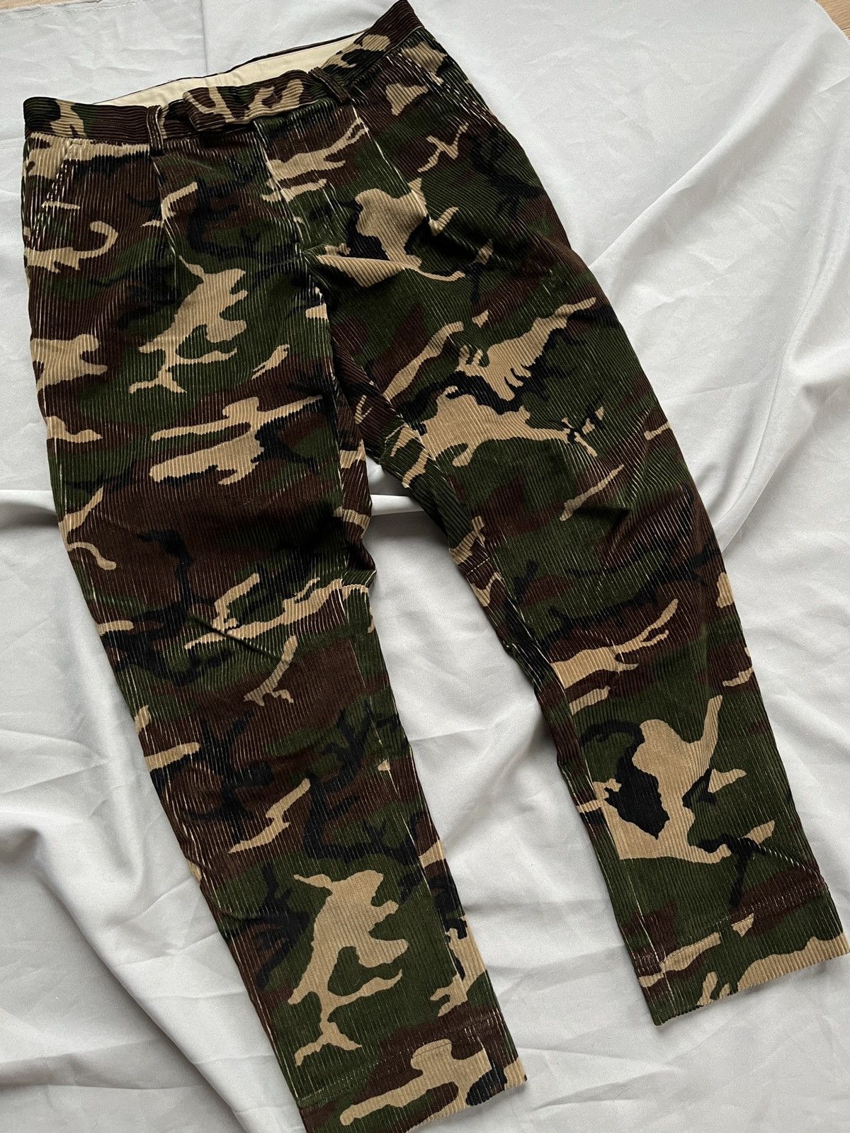 Moncler Moncler Corduroy Velvet Camo Pants Size US 30 / EU 46 - 7 Thumbnail