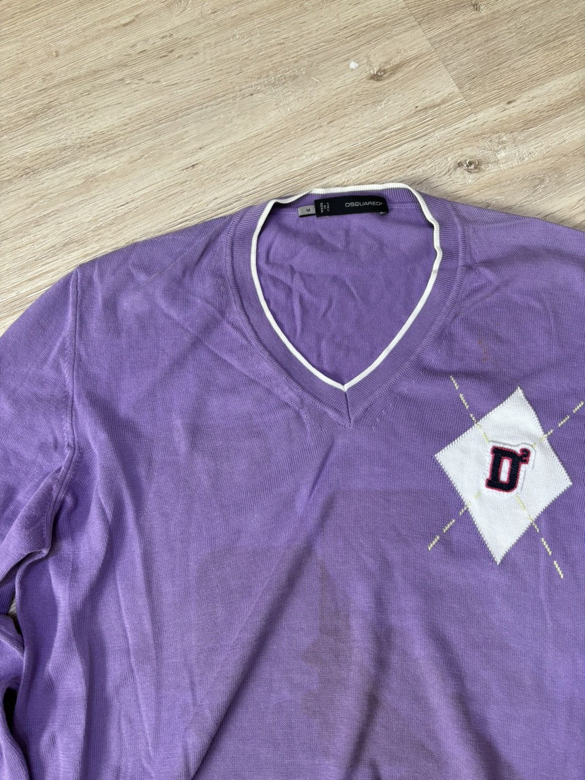 Dsquared2 × Vintage DsQuared2 Luxury Sweater Made In Italy Size US M / EU 48-50 / 2 - 5 Thumbnail