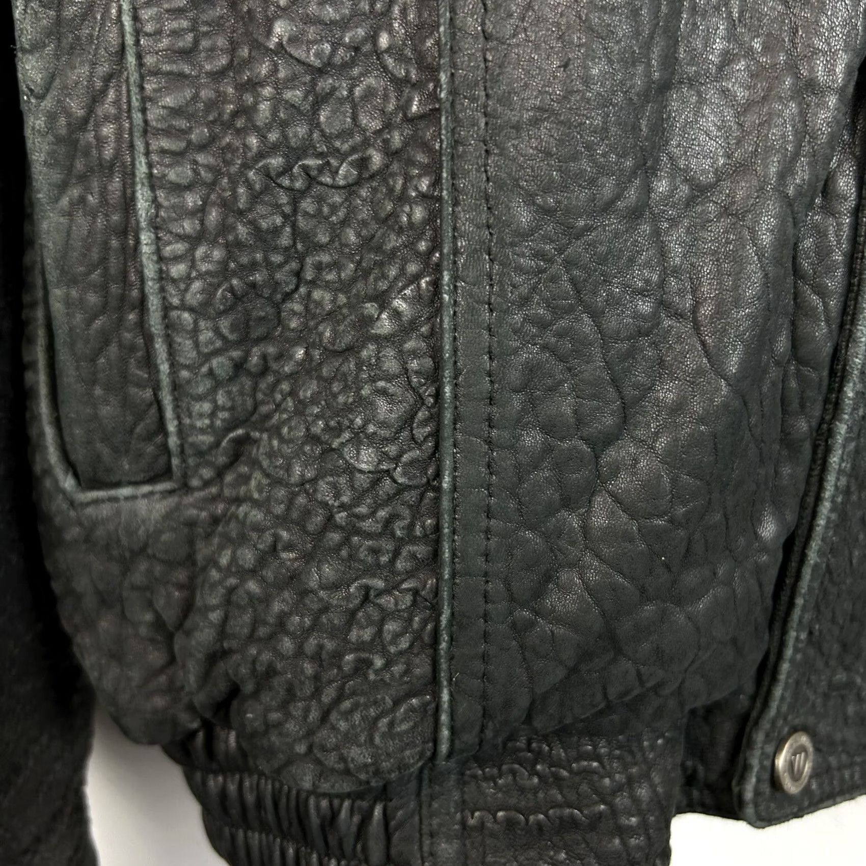 Vintage Vtg Wilsons Leather Bomber Jacket Mens L Leather Biker Style Zip Out Motorcycle Read Size US L / EU 52-54 / 3 - 6 Thumbnail