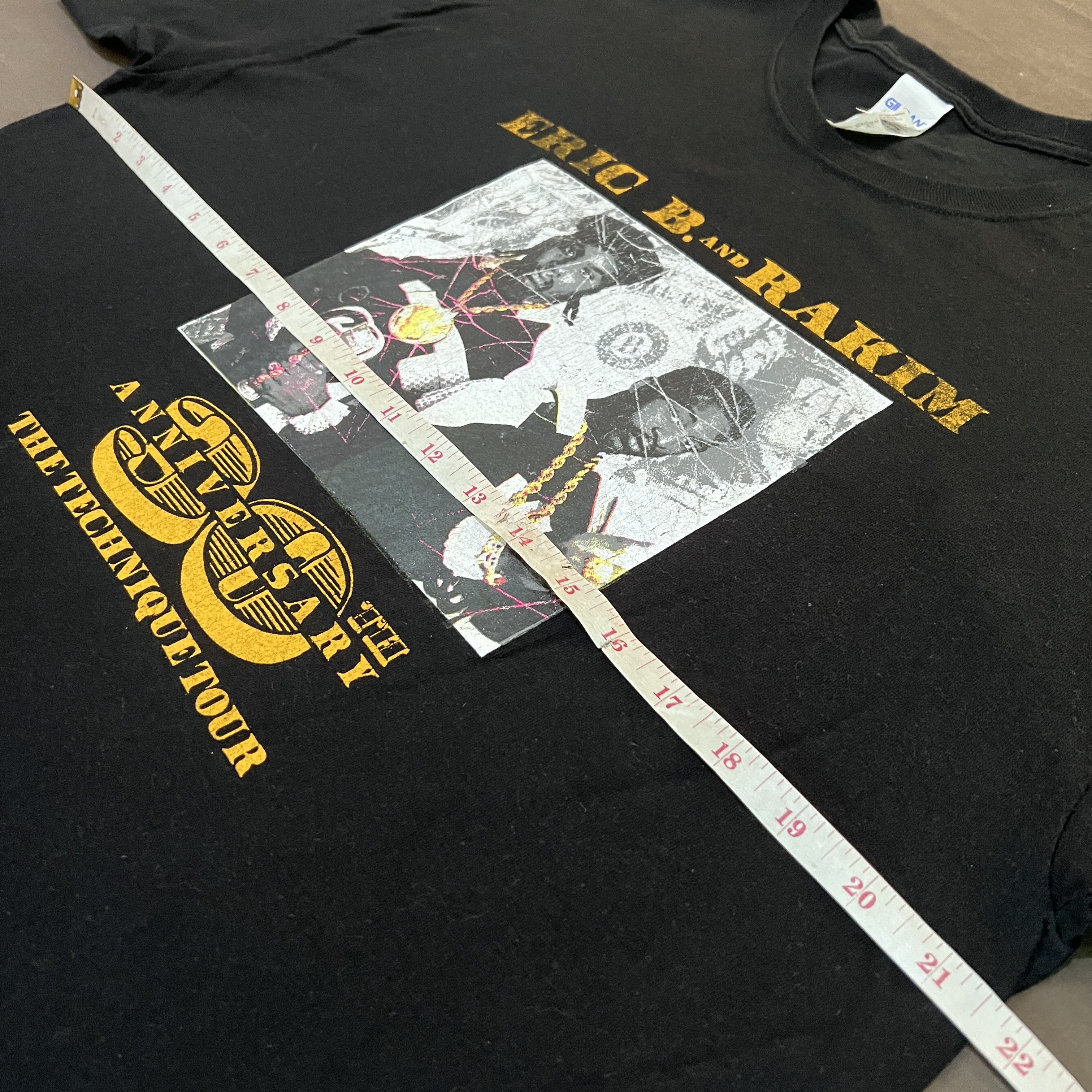 Band Tees × Rap Tees Eric B. & Rakim hip hop duo The Technique Tour Promo Tee Size US L / EU 52-54 / 3 - 6 Thumbnail