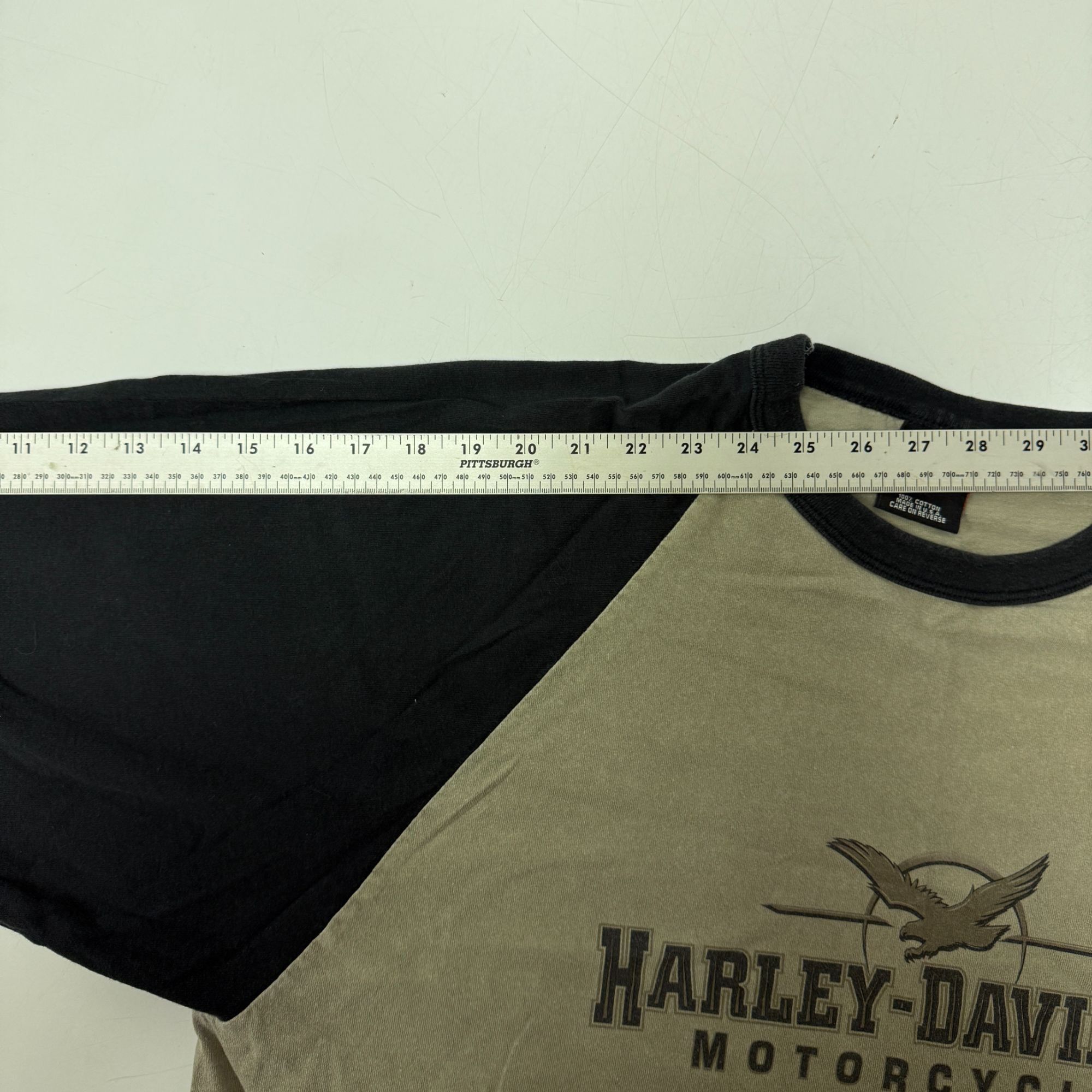 Harley Davidson Y2K Pomona Valley Ca Motorcycle HD 2005 Biker RINGER T Shirt Size US XXL / EU 58 / 5 - 9 Thumbnail