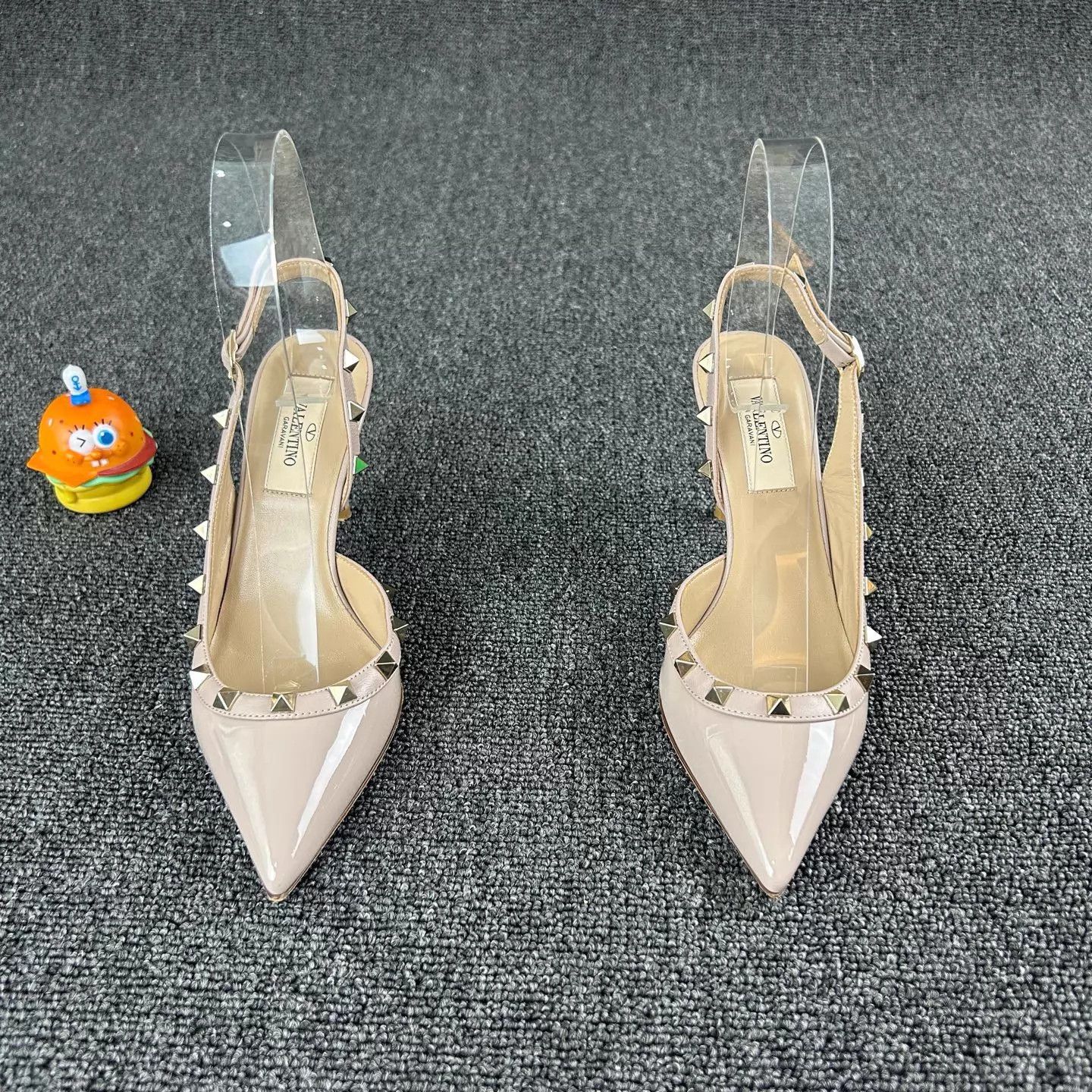 Valentino Valentino Nude Studded High Heels Size 35 Size US 4.5 / IT 34.5 - 2 Thumbnail