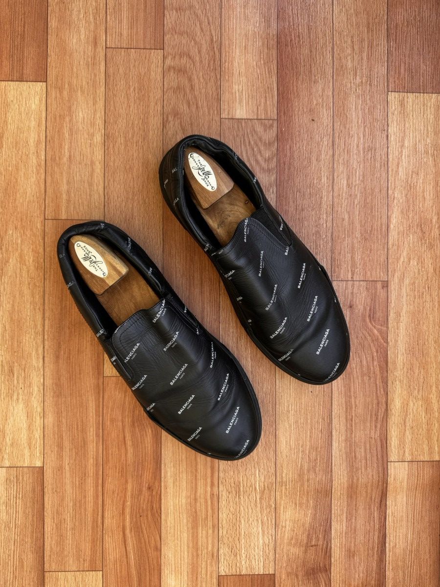 Balenciaga Balenciaga print slip on sneakers Size US 12 / EU 45 - 9 Thumbnail