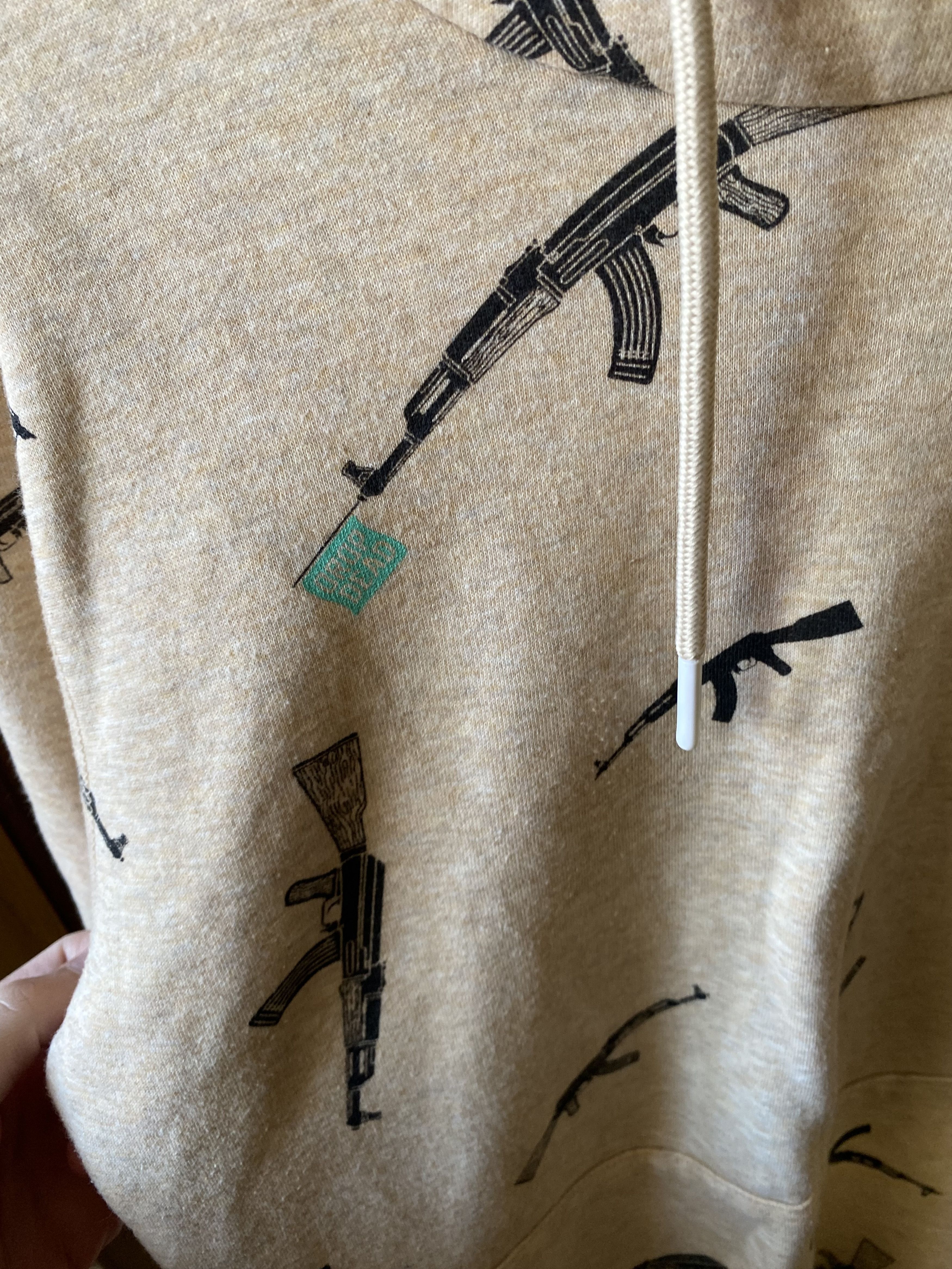 Drop Dead Clothing Drop Dead Ak-47 Hoodie Rare Vintage Archive Emo Punk Metal Size US S / EU 44-46 / 1 - 6 Thumbnail