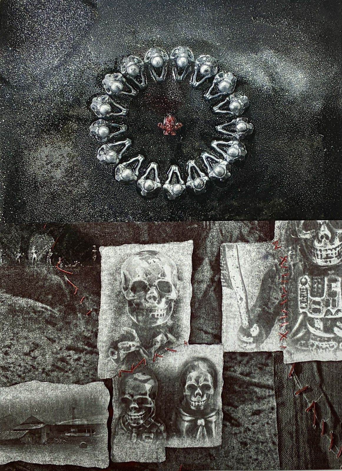Chrome Hearts Chrome Hearts skulls photo Poster framed 9x11 Size ONE SIZE - 2 Thumbnail