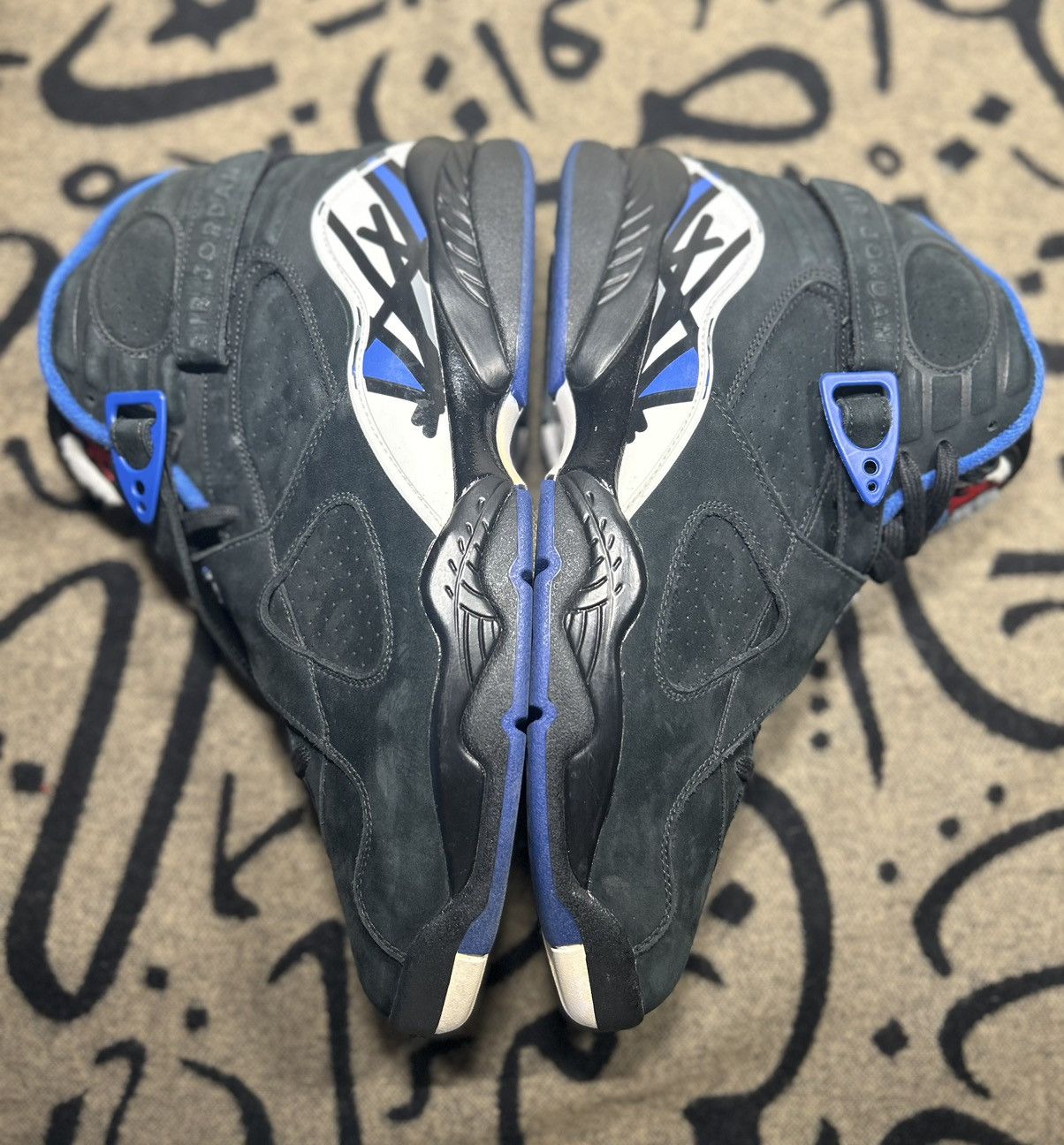 Jordan Brand × Nike Calipari OVO Air Jordan 8 “Away” Promo Sample Size US 12 / EU 45 - 4 Thumbnail