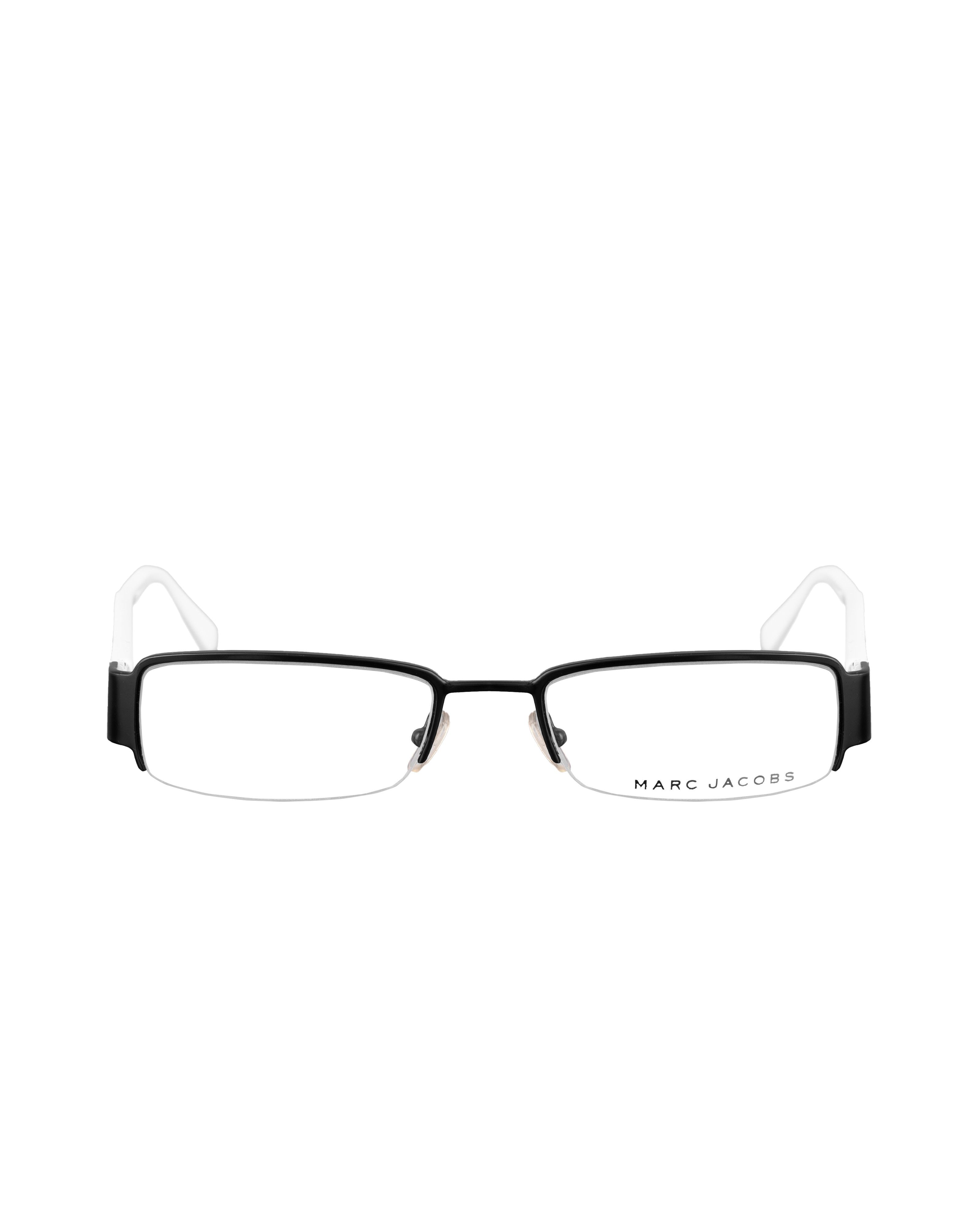 Marc Jacobs 90s White Half Rim Glasses