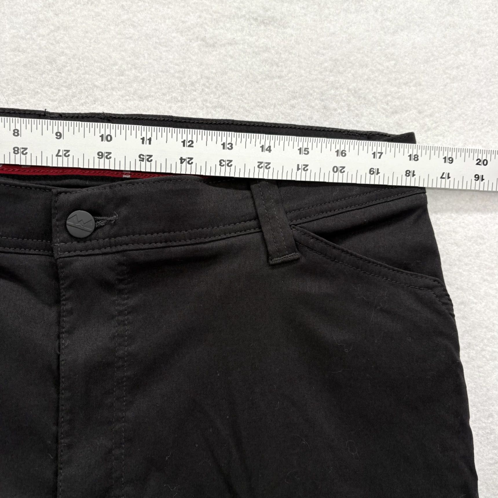 Wrangler Wrangler Cargo Pants Mens 36x32 Black Nylon Spandex Stretch Flat Front Pockets Zip Workwear Casual Straight Vintage No Size US 36 / EU 52 - 4 Thumbnail