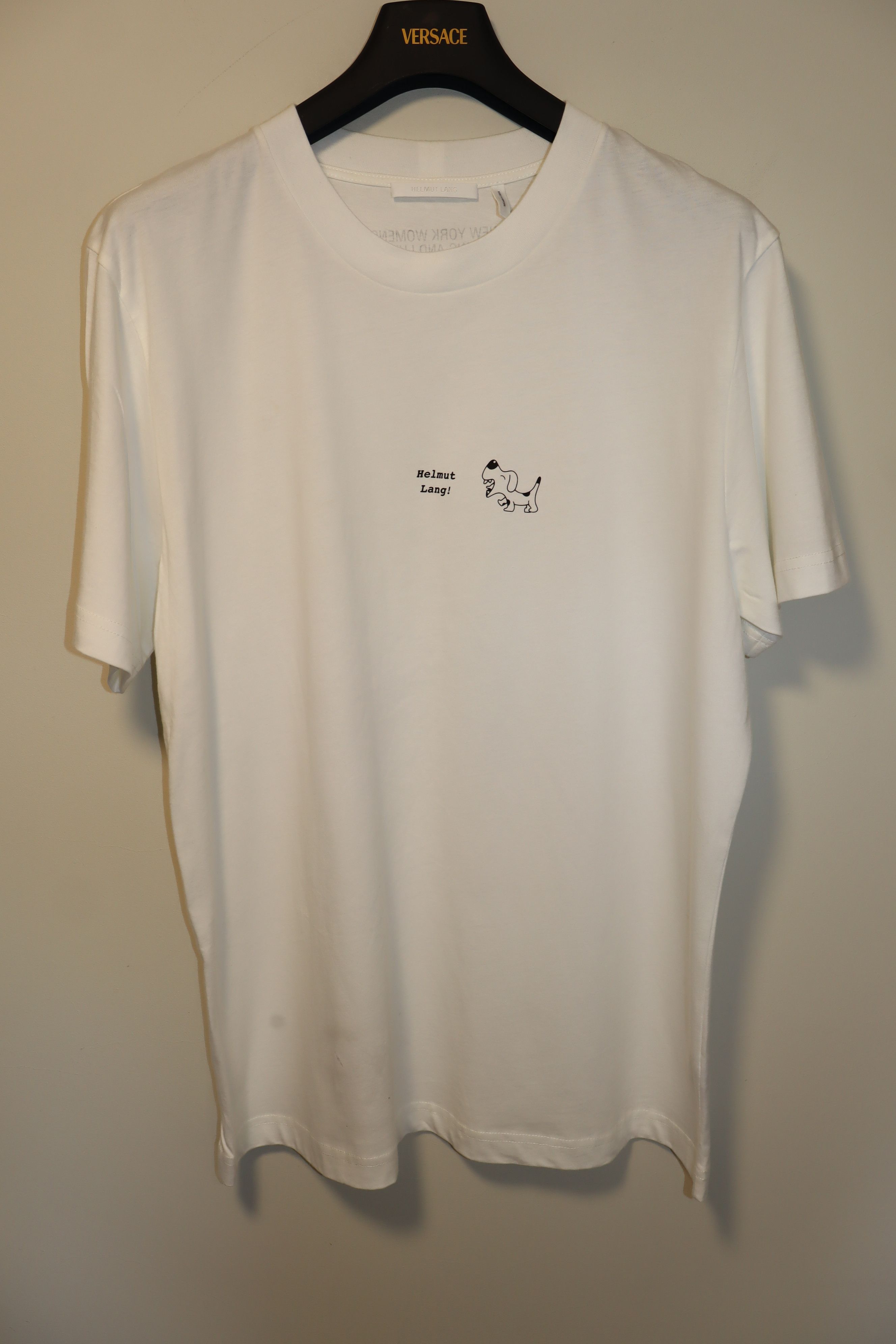 Helmut Lang Dog logo print t-shirt Size US L / EU 52-54 / 3 - 1 Thumbnail