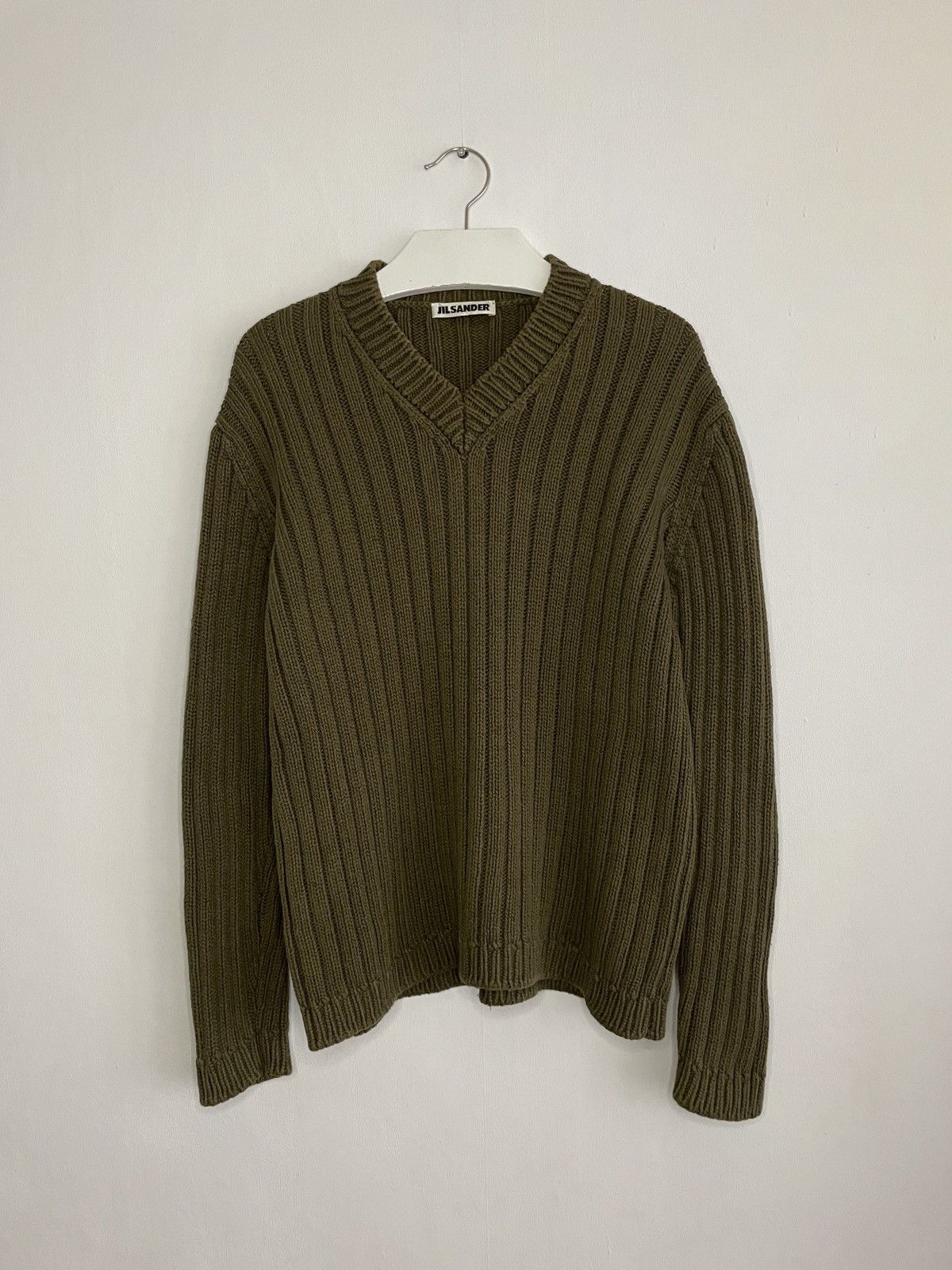 Jil Sander Jil Sander Vintage Ribbed Sweater Size S / US 4 / IT 40 - 1 Thumbnail