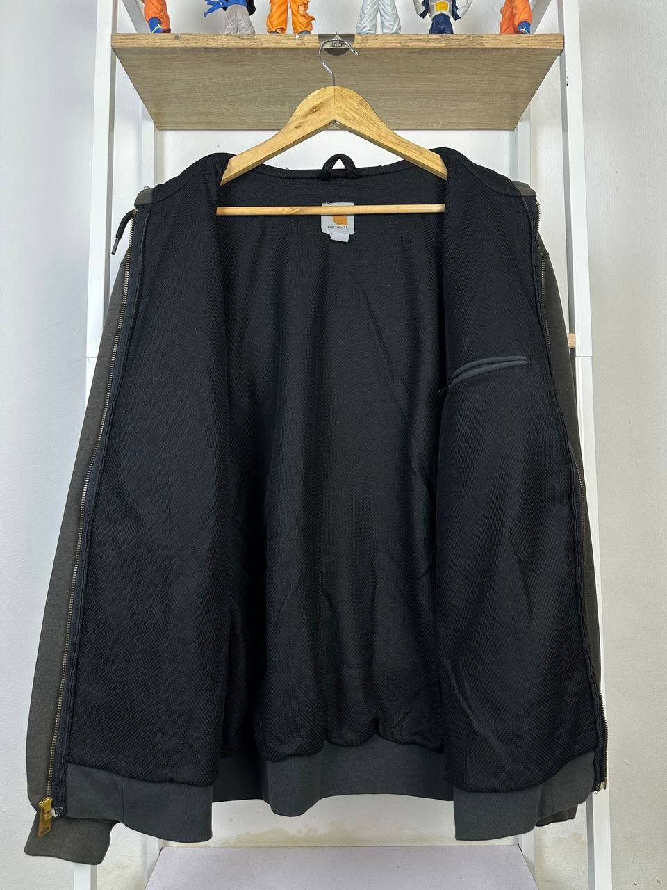 Carhartt × Vintage Sun Faded Carhartt RD Thermal Line Hoodie (Pit 24.5) Size US M / EU 48-50 / 2 - 9 Thumbnail