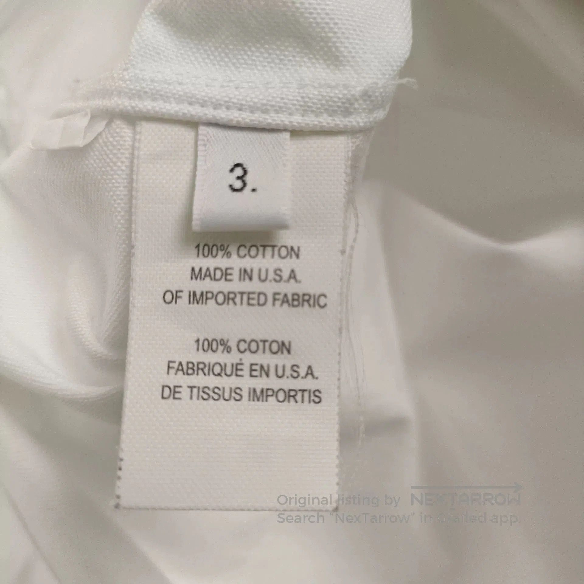Thom Browne Thom Browne White Double-Sleeve Cotton Shirt. Size US L / EU 52-54 / 3 - 7 Thumbnail