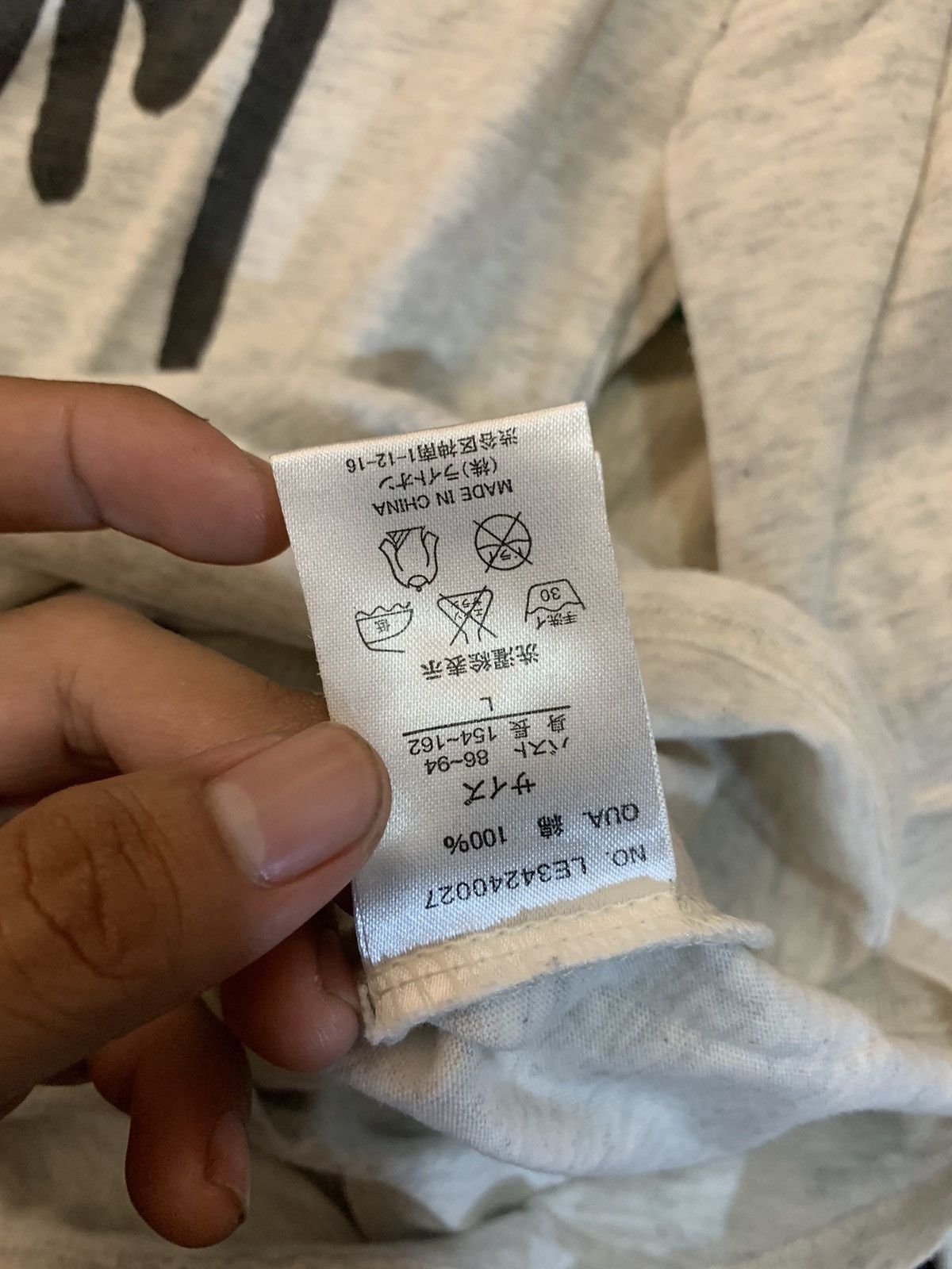 Japanese Brand Latter Back Number x fredom of choice Size US L / EU 52-54 / 3 - 4 Thumbnail