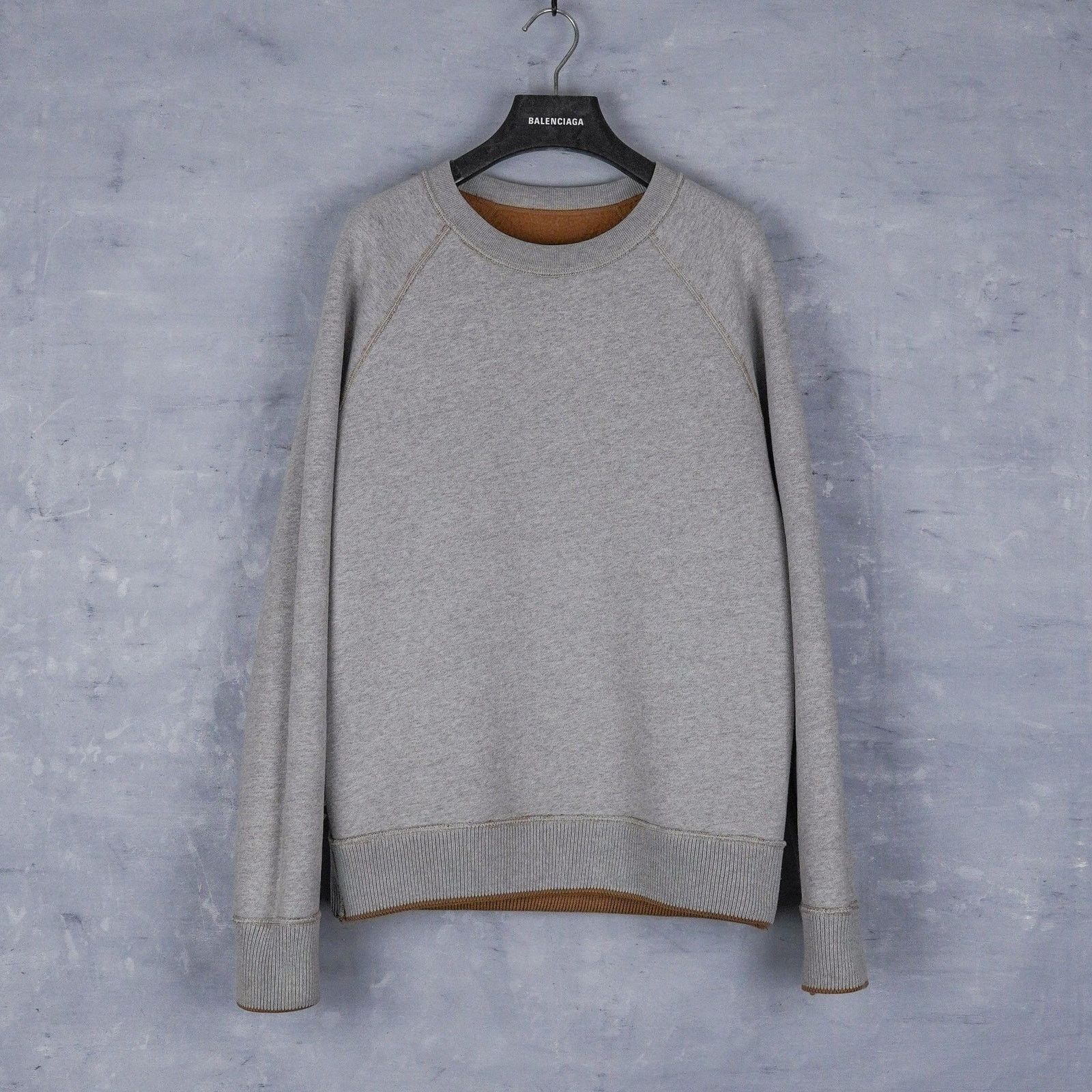 Acne Studios Acne studios aw14 college reverse brown gray sweatshirt Size US XS / EU 42 / 0 - 5 Thumbnail