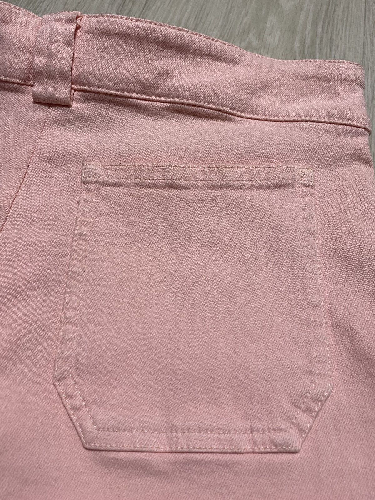 Balenciaga Womens 2012 Balenciaga Pink Slim Stretch Trousers Pant Jeans Size 25" / US 0 / IT 36 - 13 Thumbnail