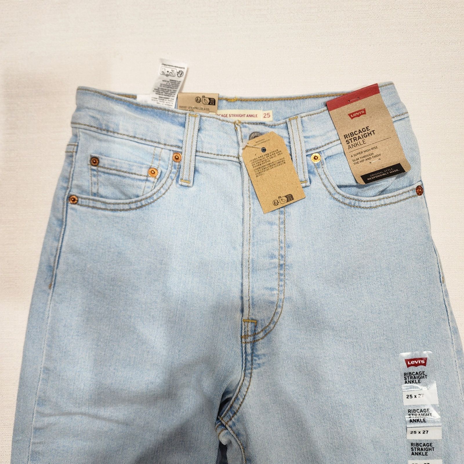 Levi's Levi's ribcage straight ankle women W25''x L27''-button fly Size 25" / US 0 / IT 36 - 7 Thumbnail