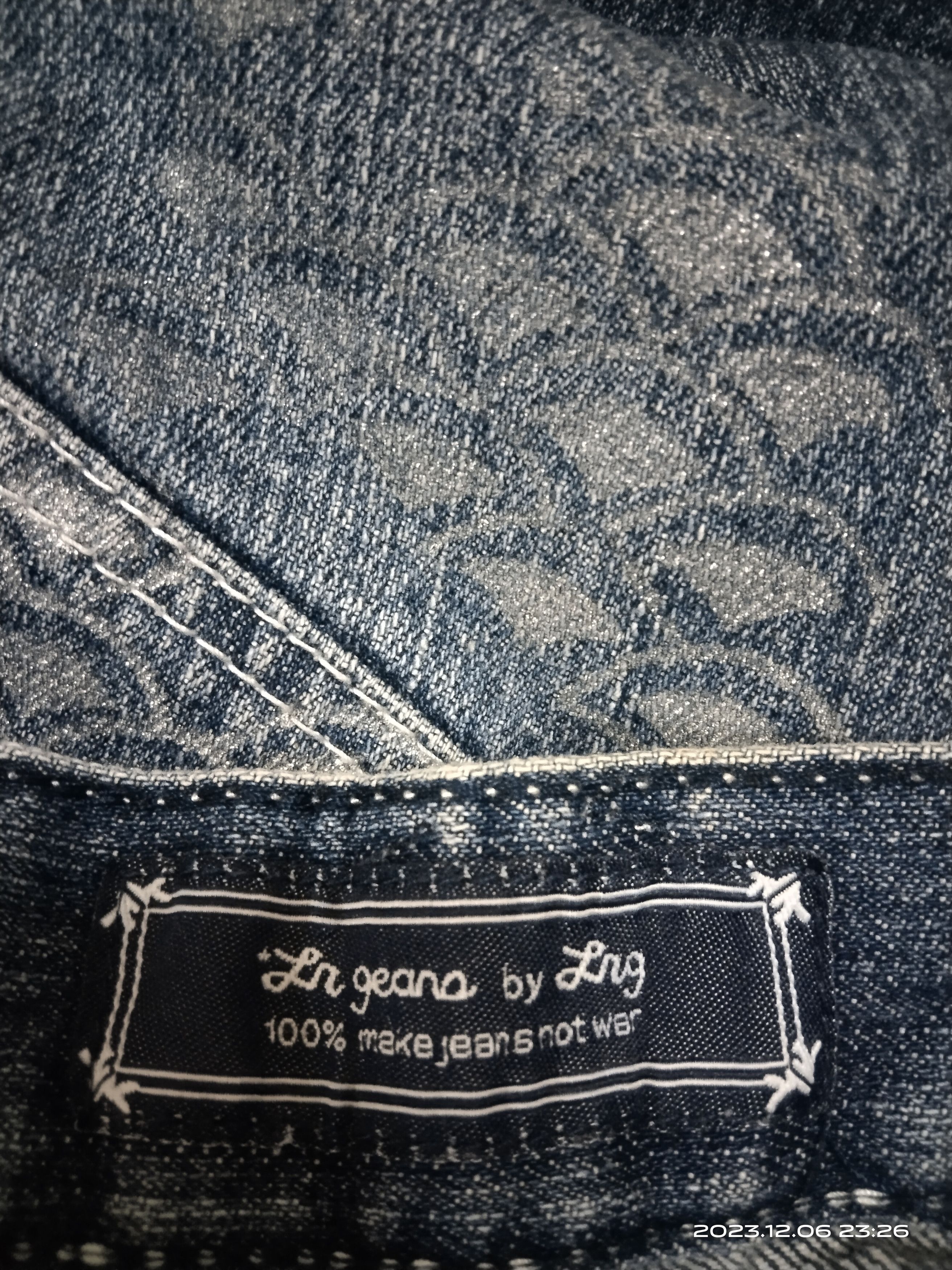Vintage WIDE PANTS VINTAGE Y2K TREE CHRISTMAS ING DENIM PANTS Size US 31 - 7 Thumbnail