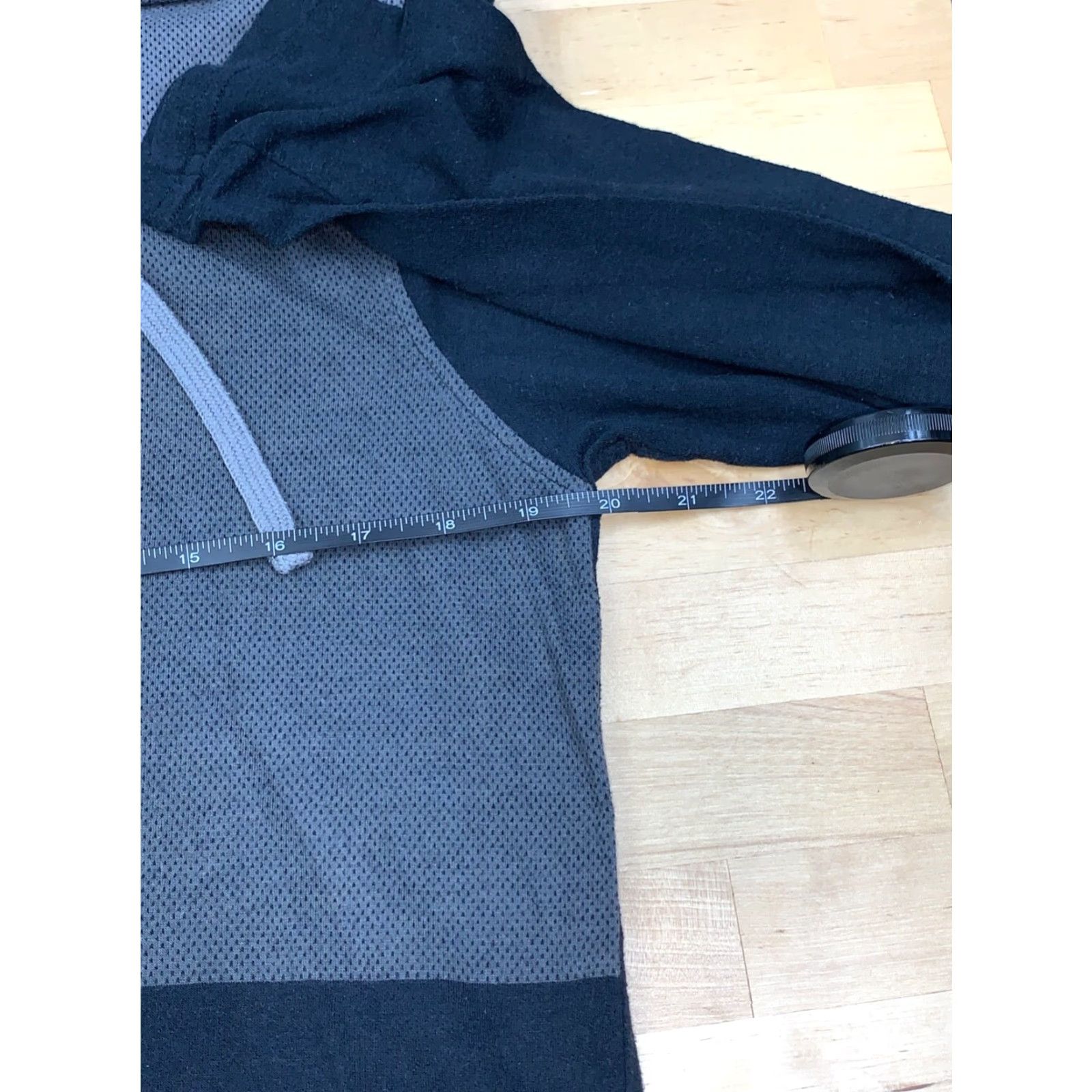 Zoo York Zoo York Mens Hoodie Long Sleeve Henley Striped M Black Size US M / EU 48-50 / 2 - 5 Thumbnail