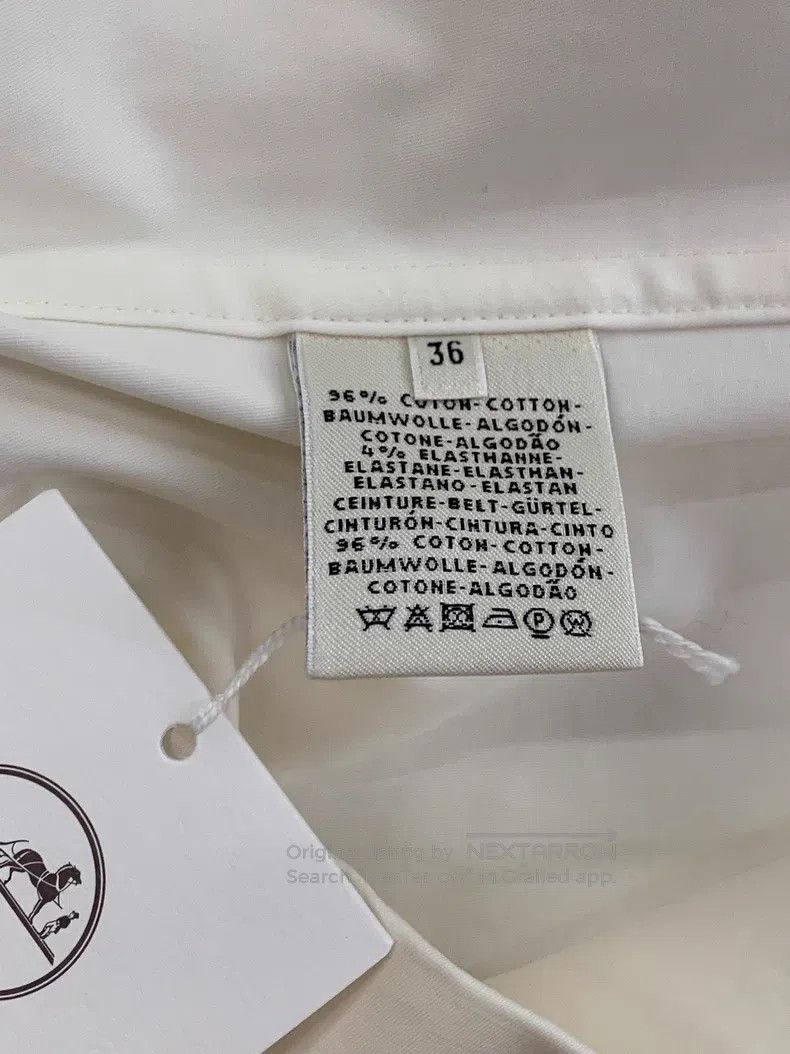 Hermes Hermes White vest dress Size XS / US 0-2 / IT 36-38 - 5 Thumbnail
