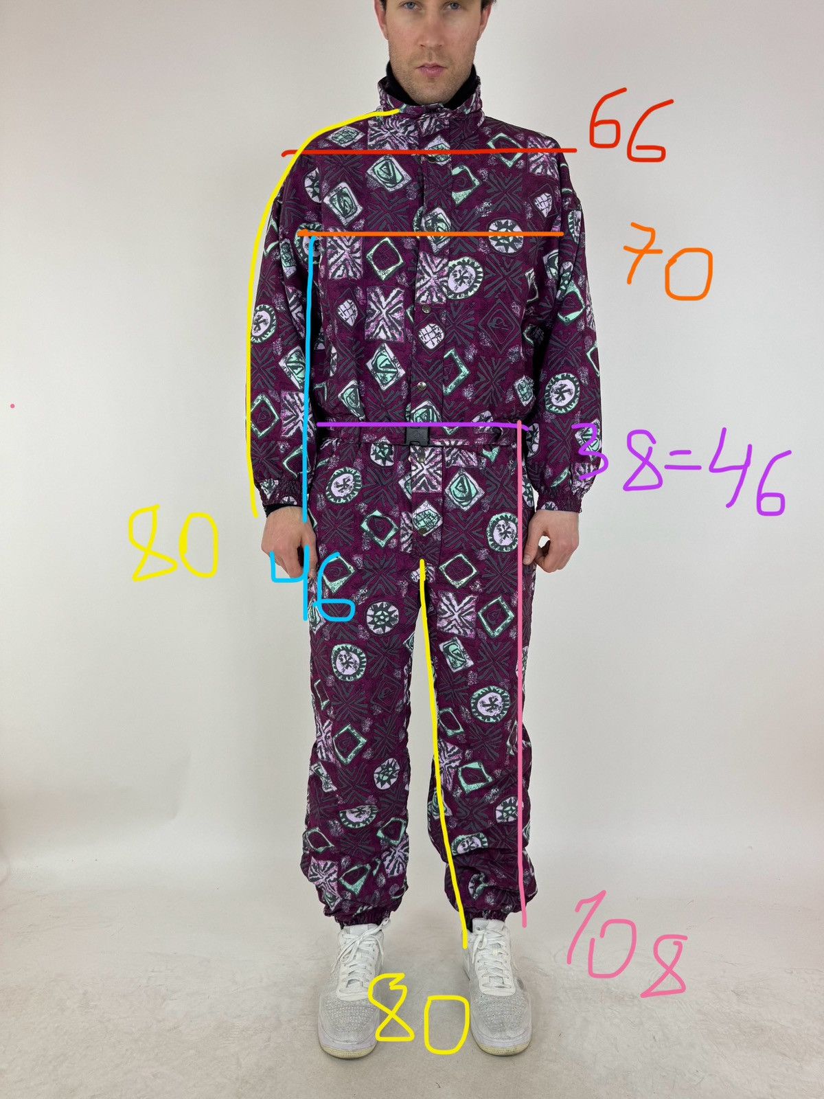 Quiksilver Quiksilver Ski Suit 90s Skiing Winter Gear VTG Multicolour Size US 32 / EU 48 - 15 Thumbnail