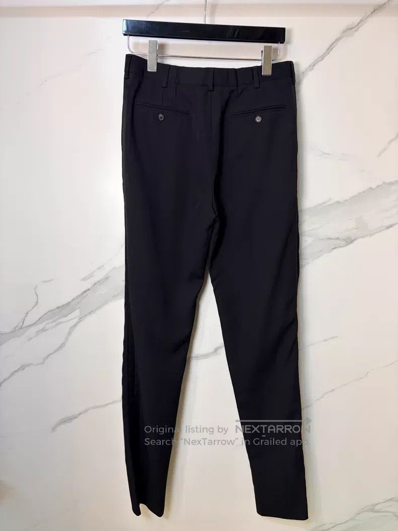 Saint Laurent Paris Saint Laurent Paris Black Basic Trousers Size US 30 / EU 46 - 2 Thumbnail
