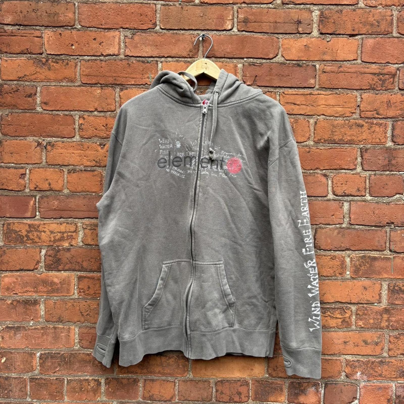Element Vintage element skateboards zip up hoodie 00s XL Size US XL / EU 56 / 4 - 1 Thumbnail