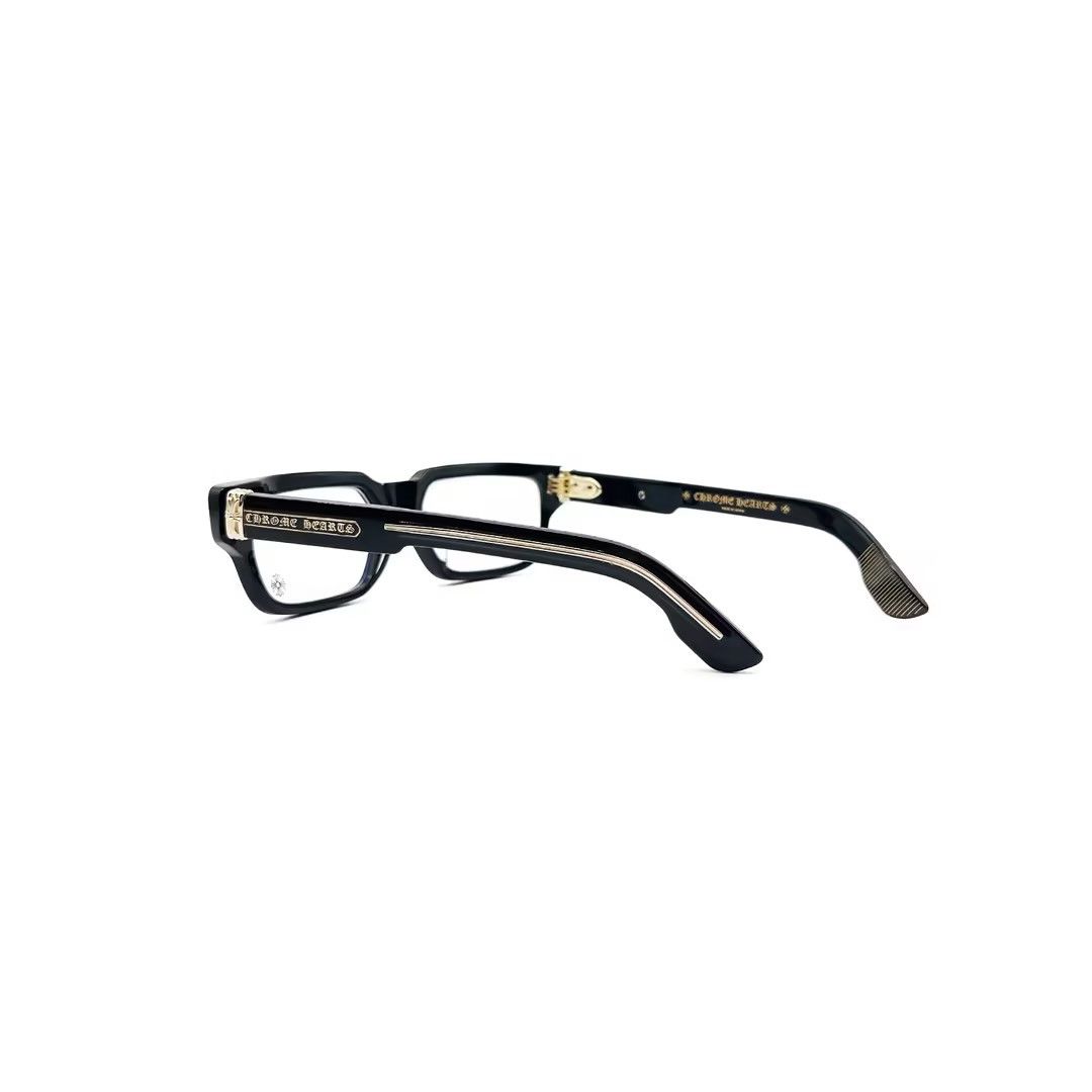 Chrome Hearts Chrome Hearts 2 Thick BK/GP Glasses Frame Size ONE SIZE - 3 Thumbnail