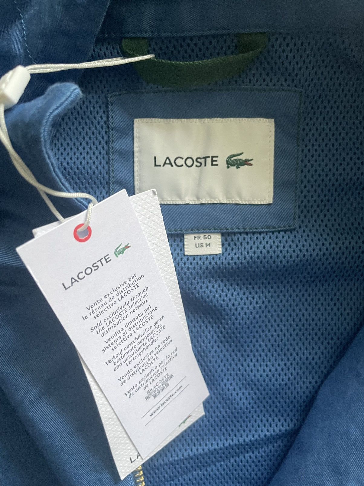 Lacoste Lacoste Übergangsjacke NEU mit Etikett Gr.M blau Size US M / EU 48-50 / 2 - 2 Thumbnail